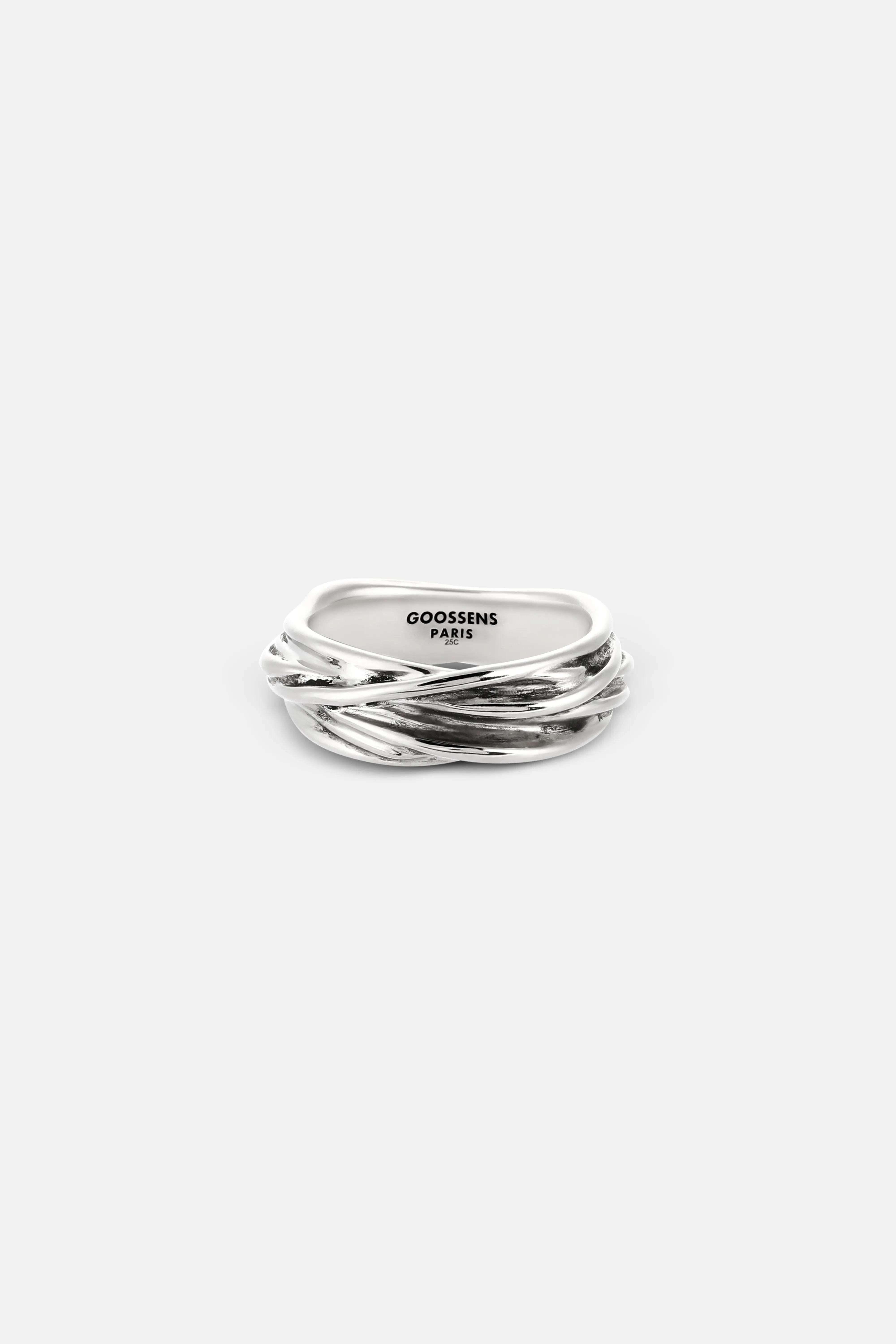 GOOSSENS PARIS PM Ariane Ring in Silver