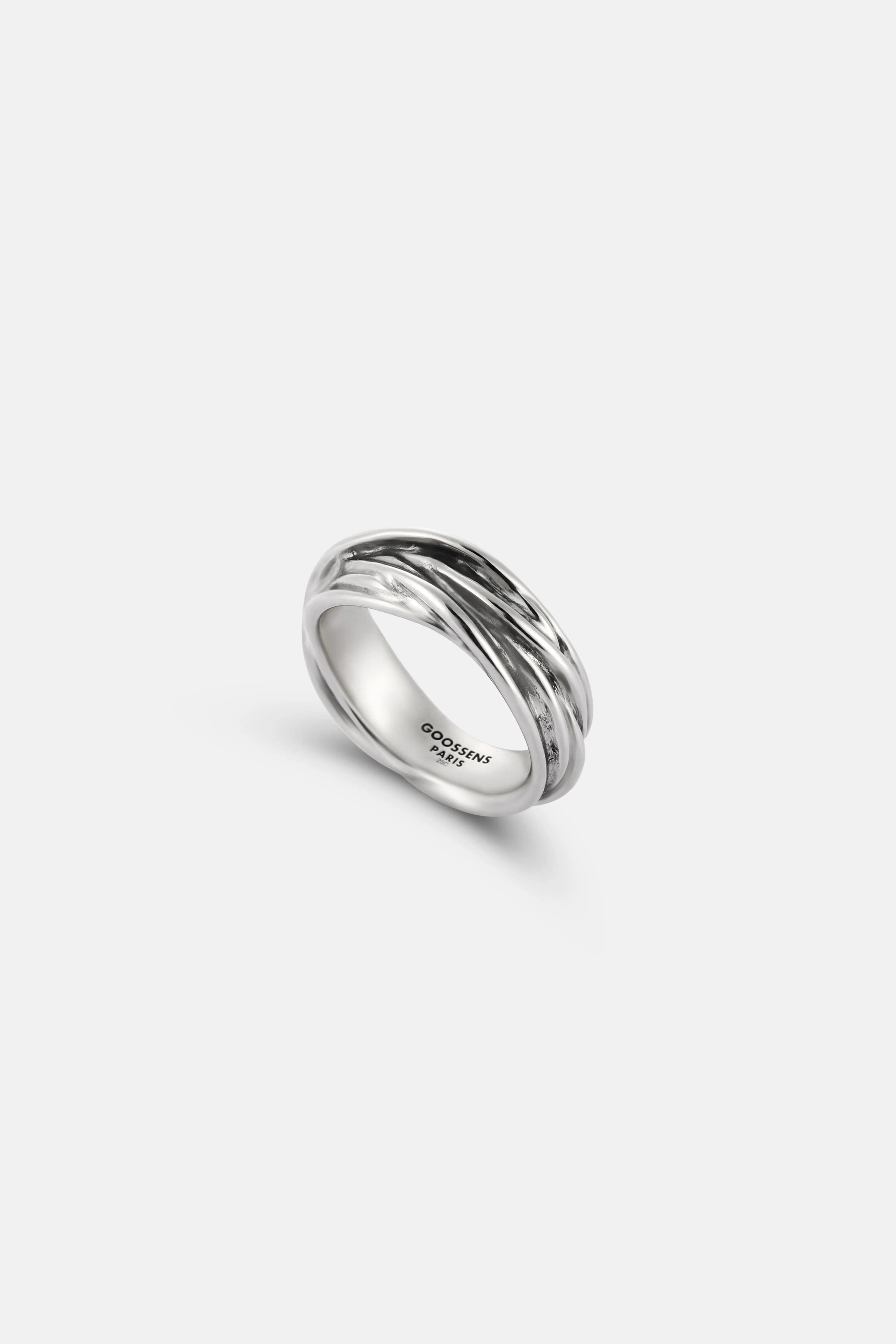 GOOSSENS PARIS PM Ariane Ring in Silver