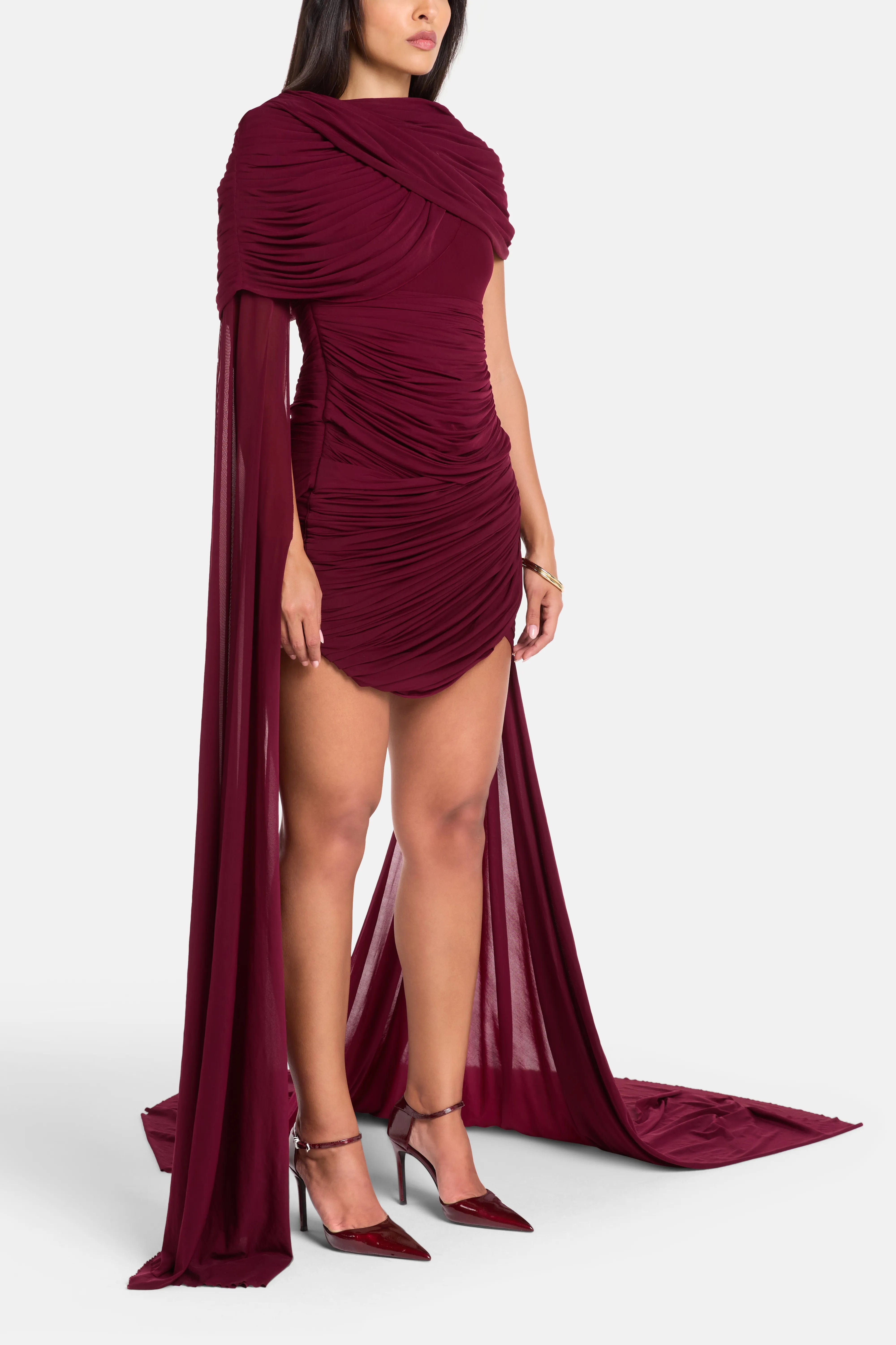 Deme By Gabriella Nicole Mini Dress in Purple
