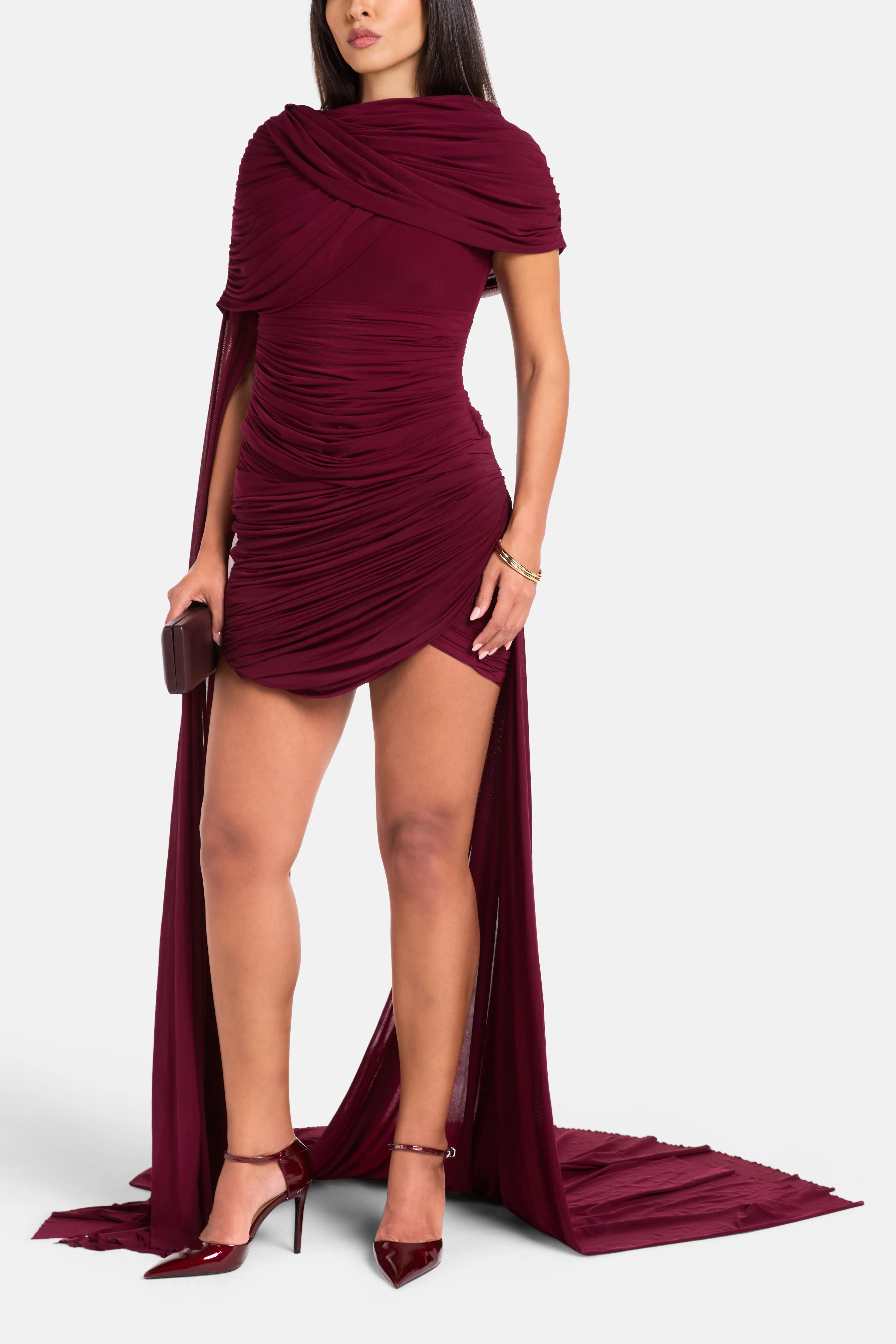 Deme By Gabriella Nicole Mini Dress in Purple