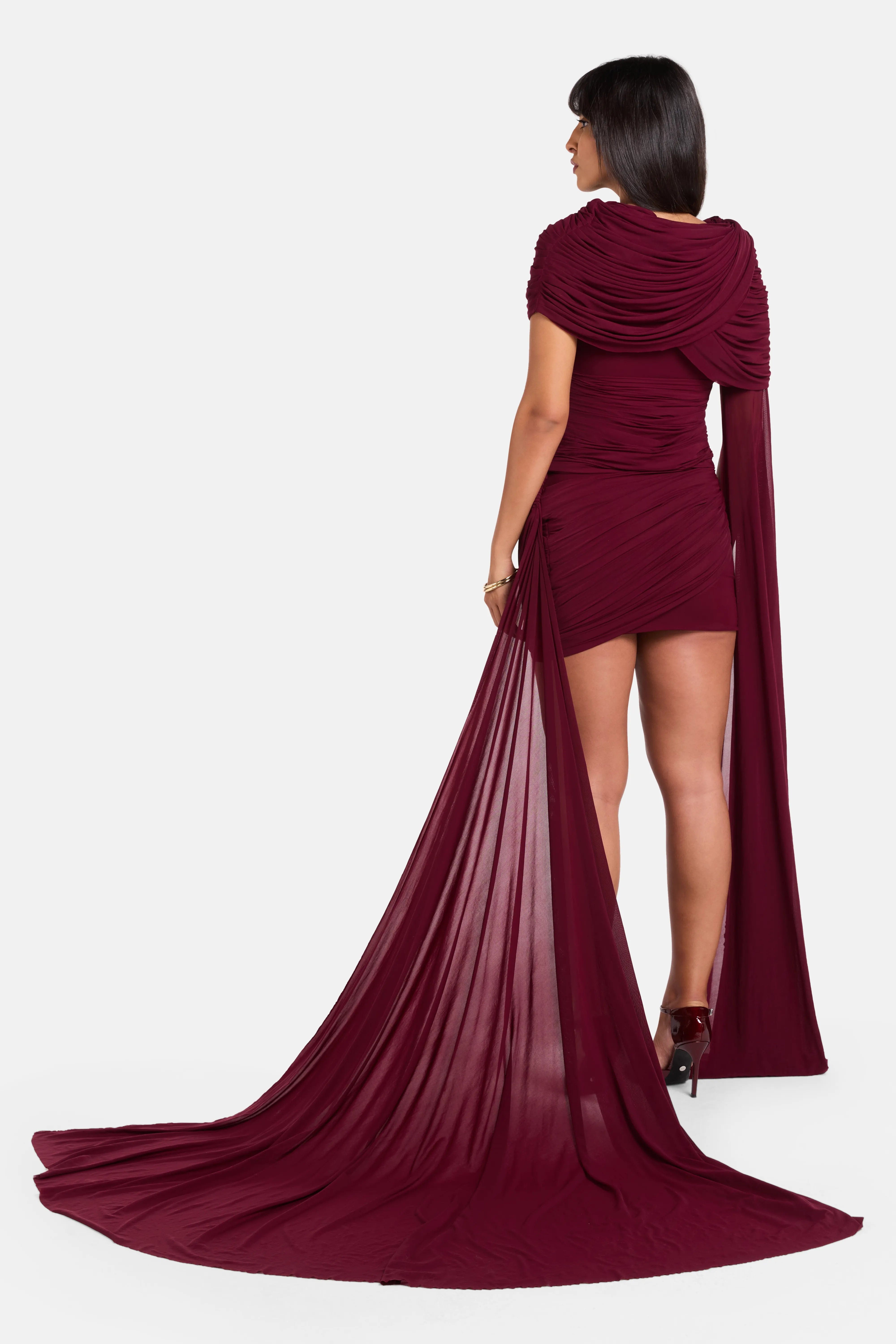 Deme By Gabriella Nicole Mini Dress in Purple