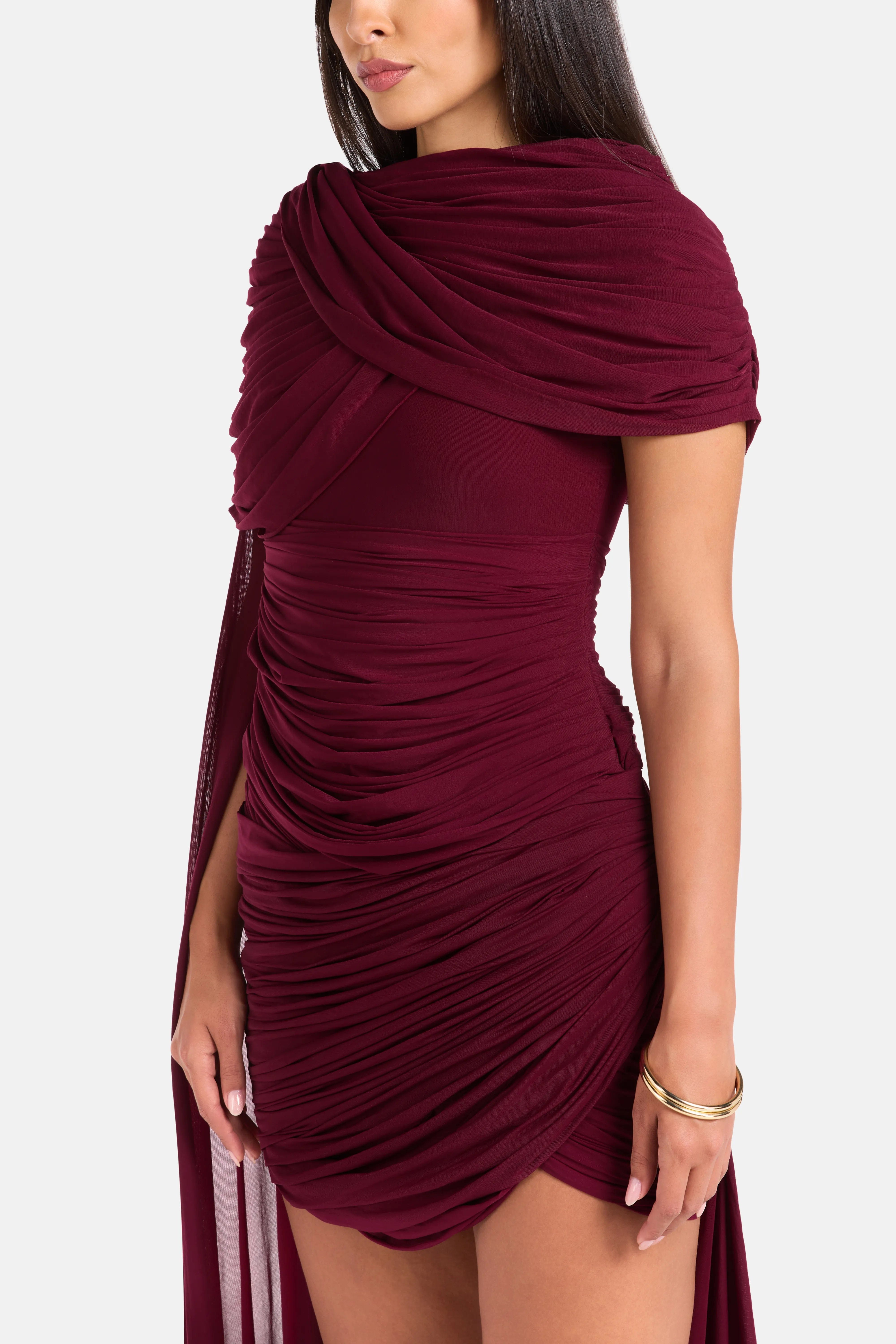 Deme By Gabriella Nicole Mini Dress in Purple