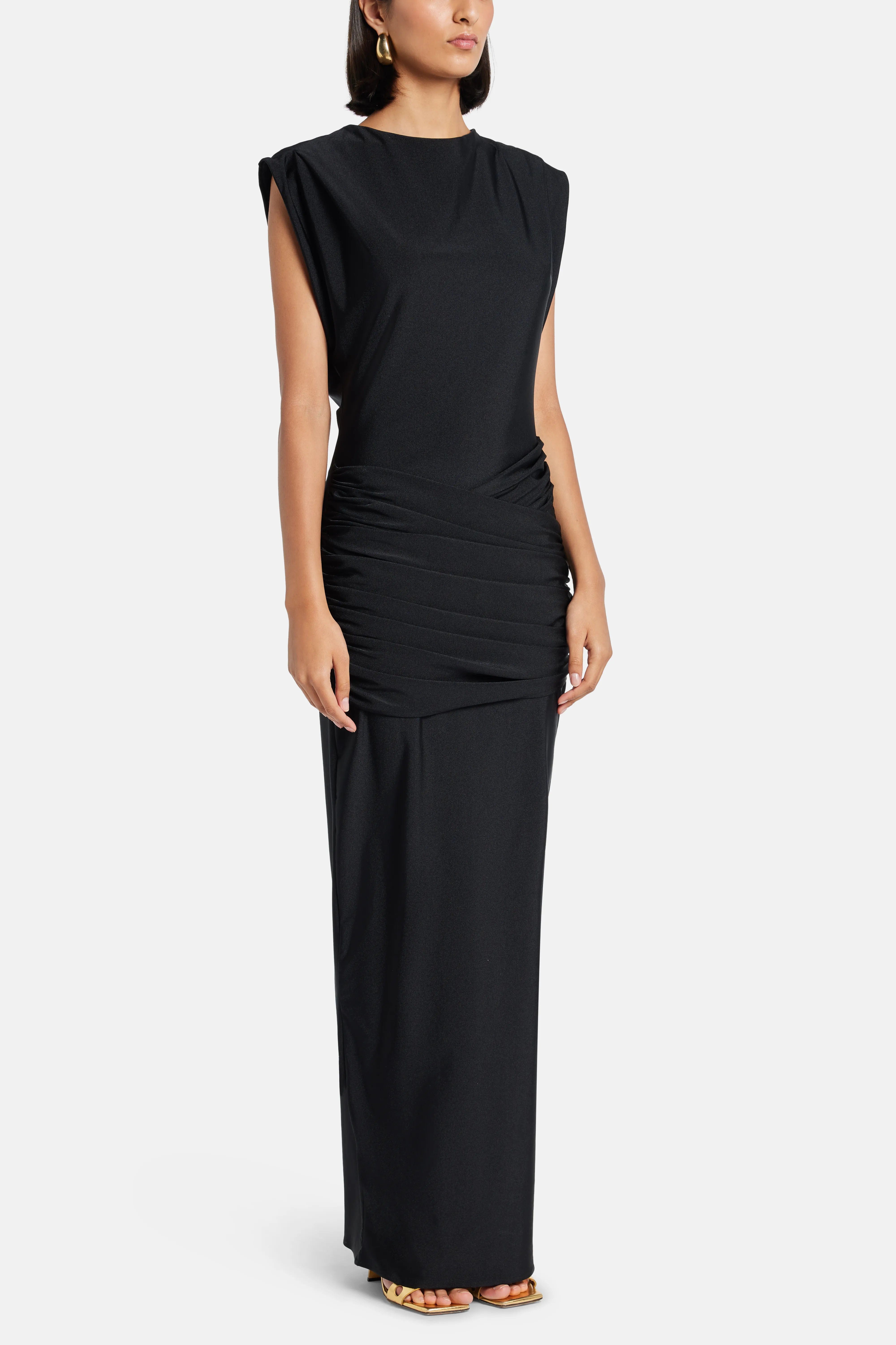 LEDIEL Mocca Maxi Dress in Black