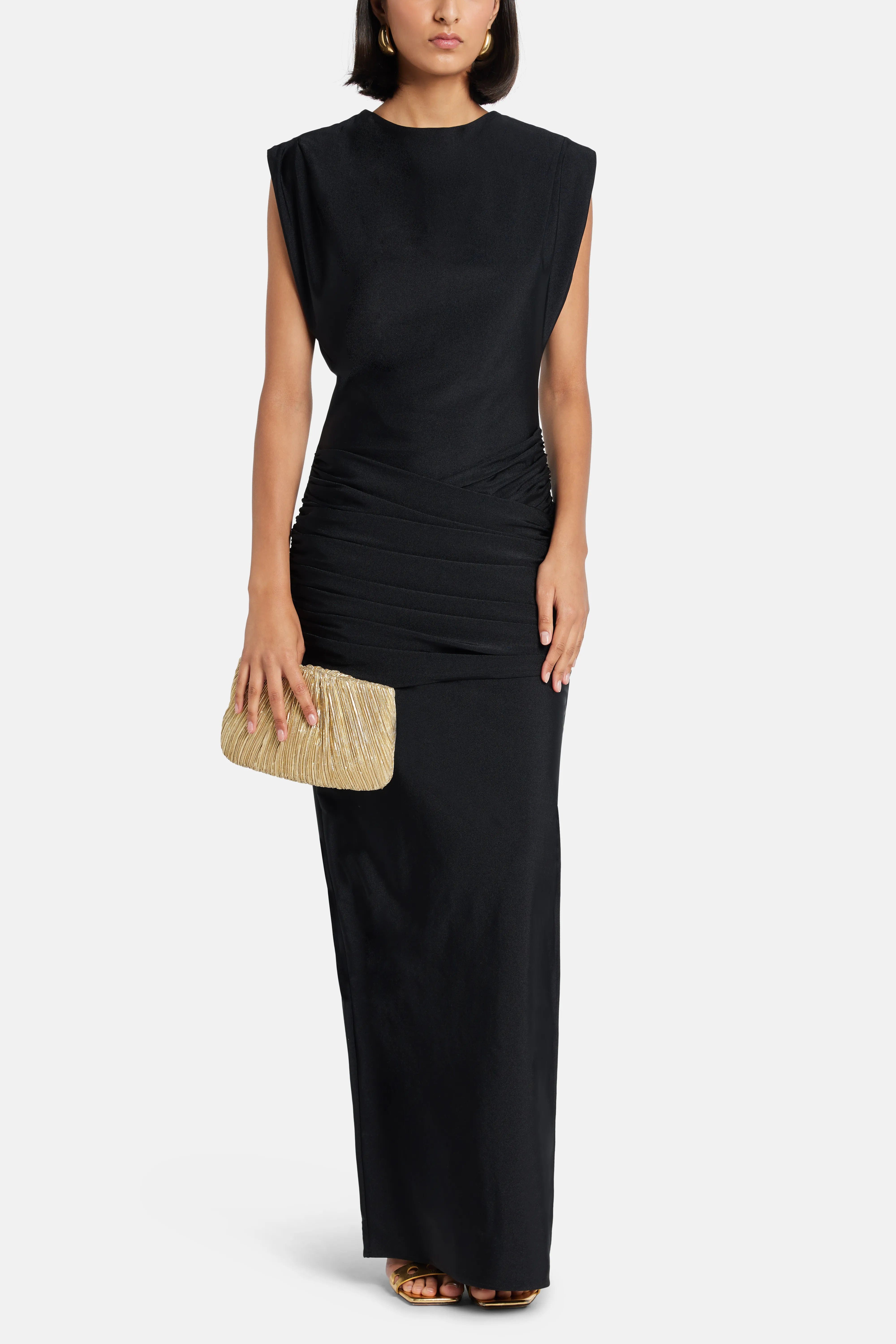 LEDIEL Mocca Maxi Dress in Black