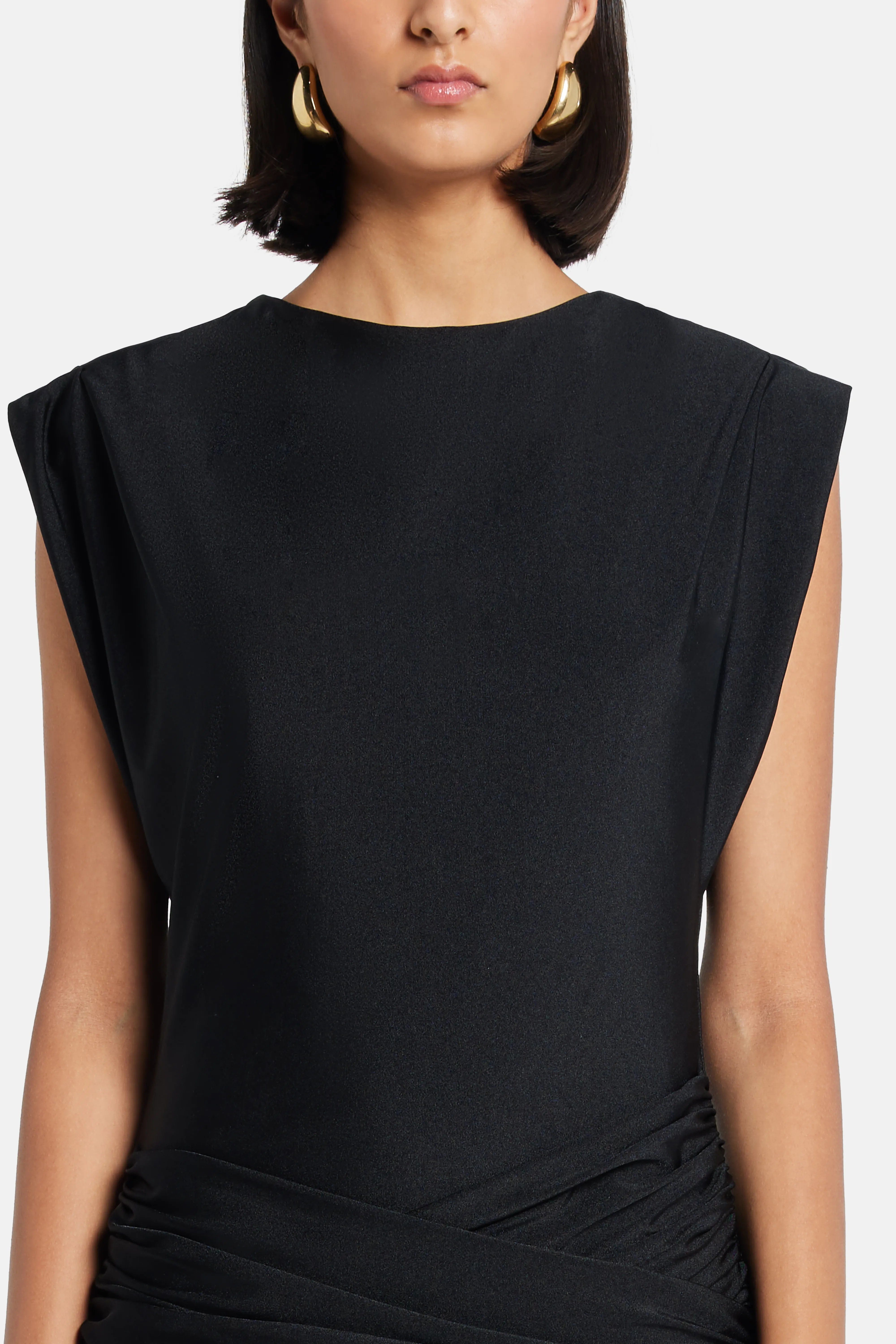 LEDIEL Mocca Maxi Dress in Black
