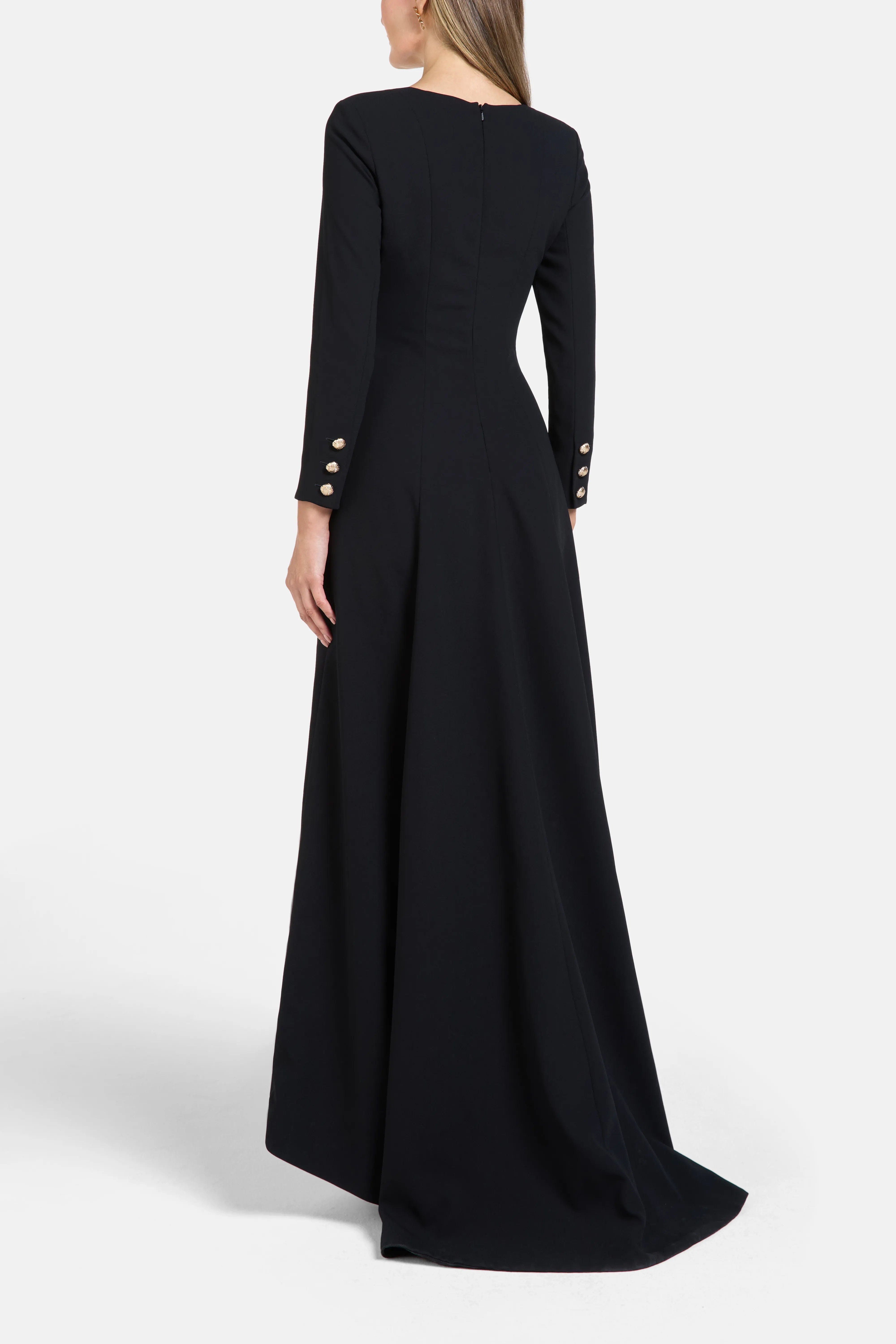 Florence & Fortitude Claire Maxi Dress in Black