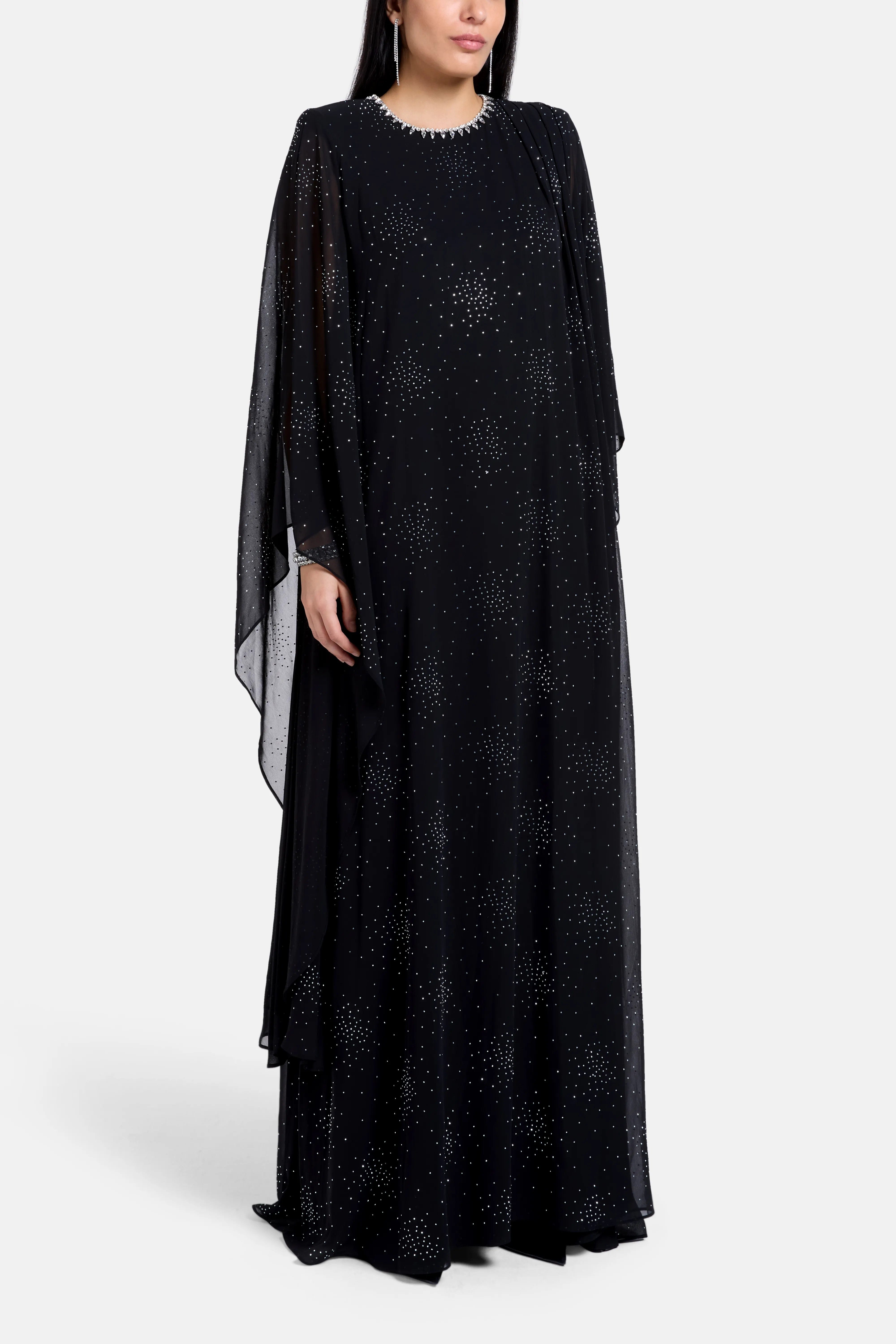 COPURS Celina Evening Dress in Black