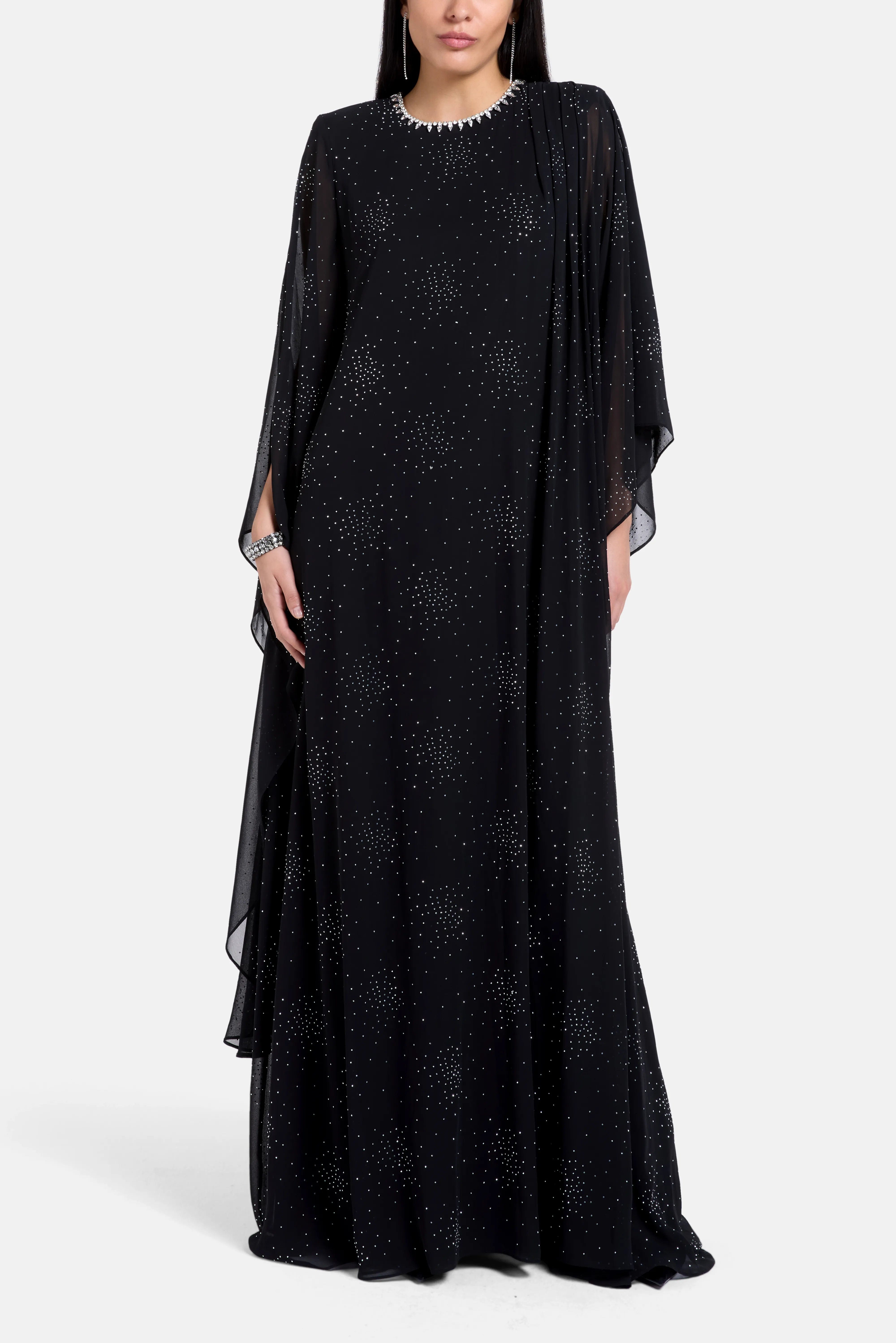 COPURS Celina Evening Dress in Black