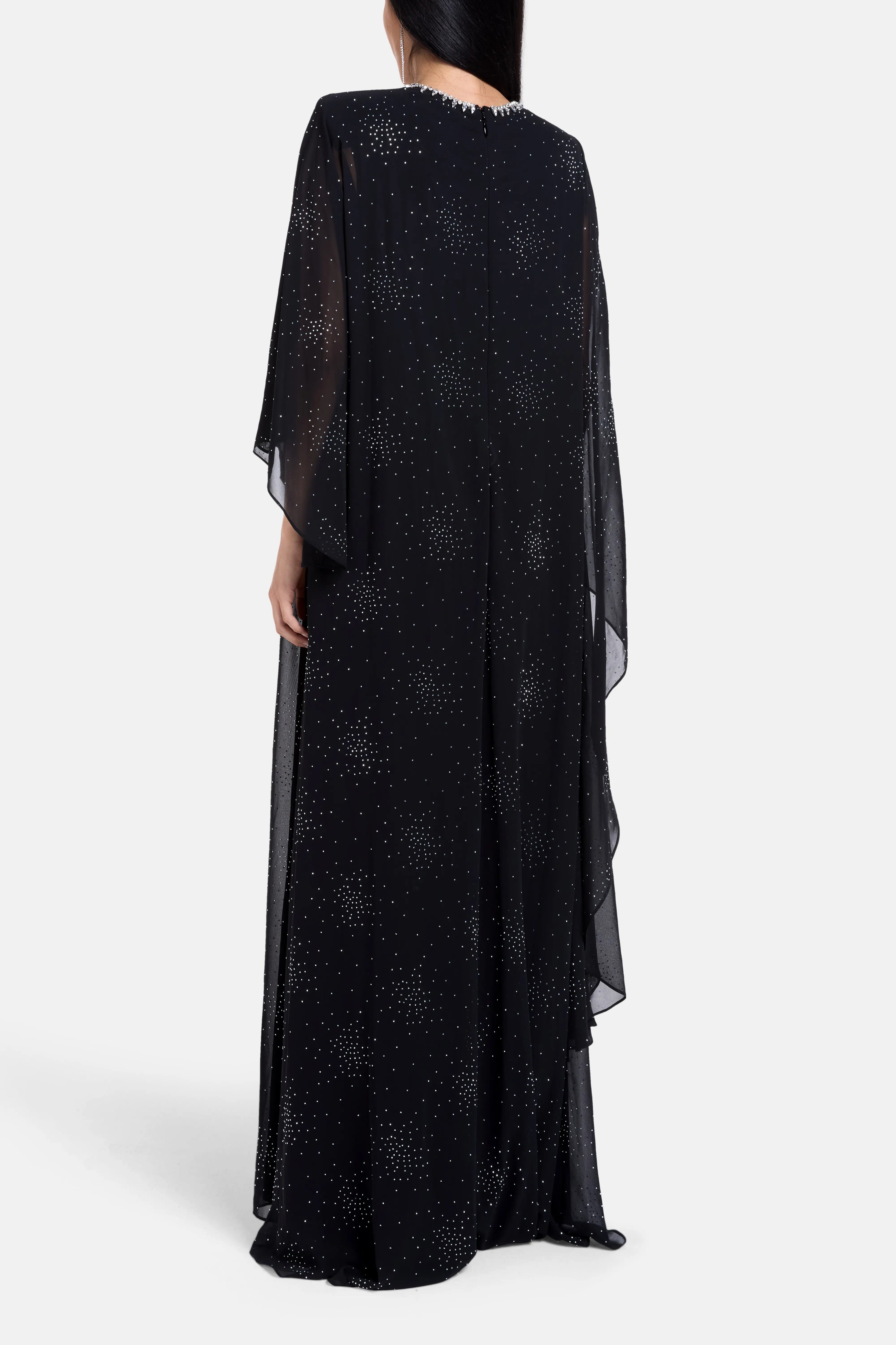 COPURS Celina Evening Dress in Black