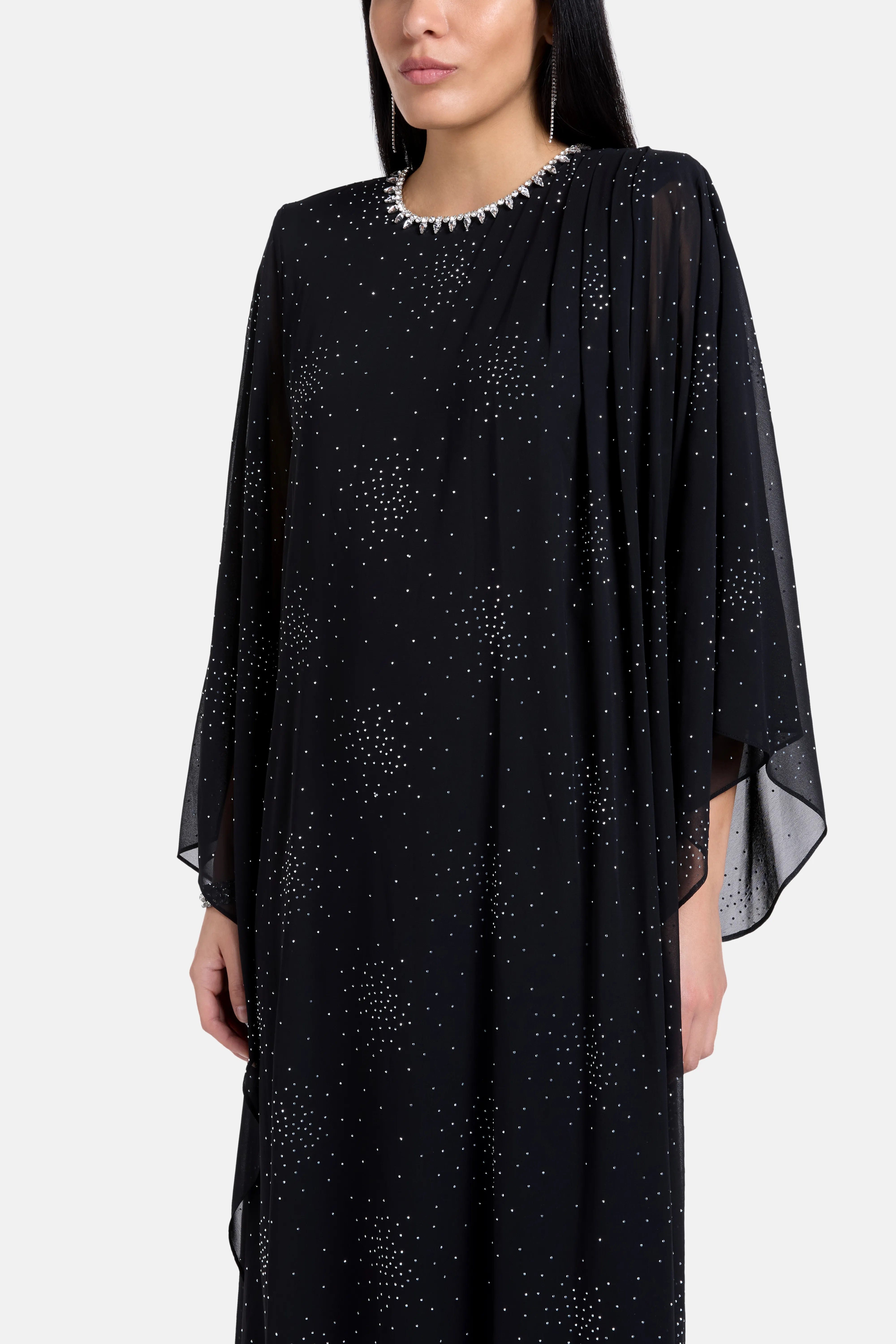 COPURS Celina Evening Dress in Black