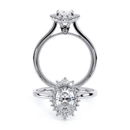 Verragio Solitaire Halo Diamond Engagement Ring