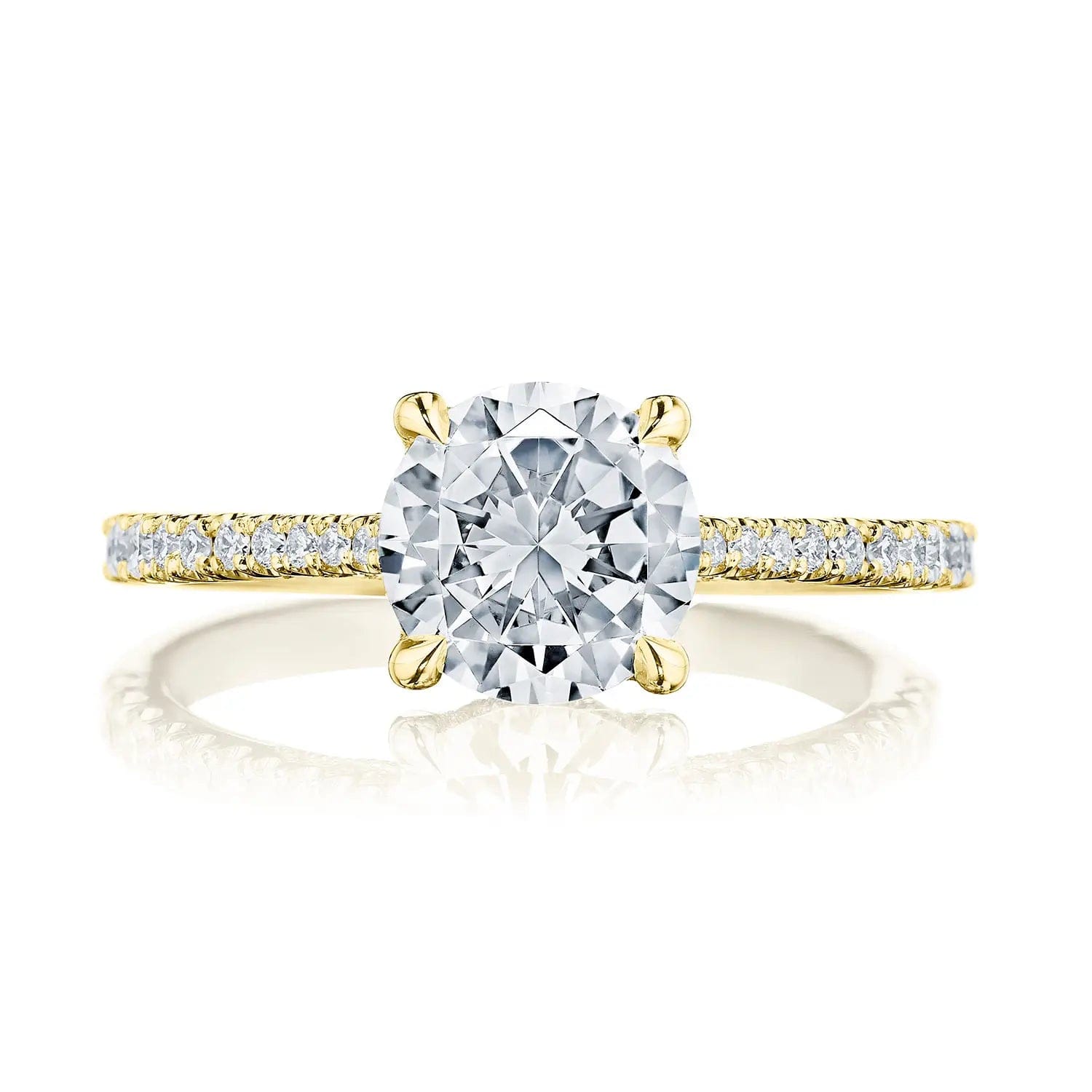 Tacori Pave Diamond Engagement Ring