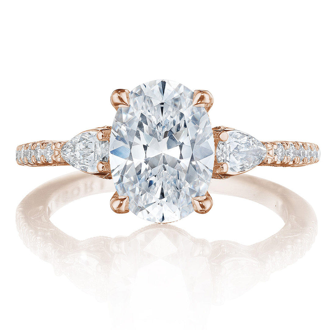 Tacori Three Stone Diamond Engagement Ring