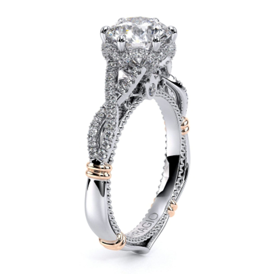 Verragio Twisted Shank Diamond Engagement Ring