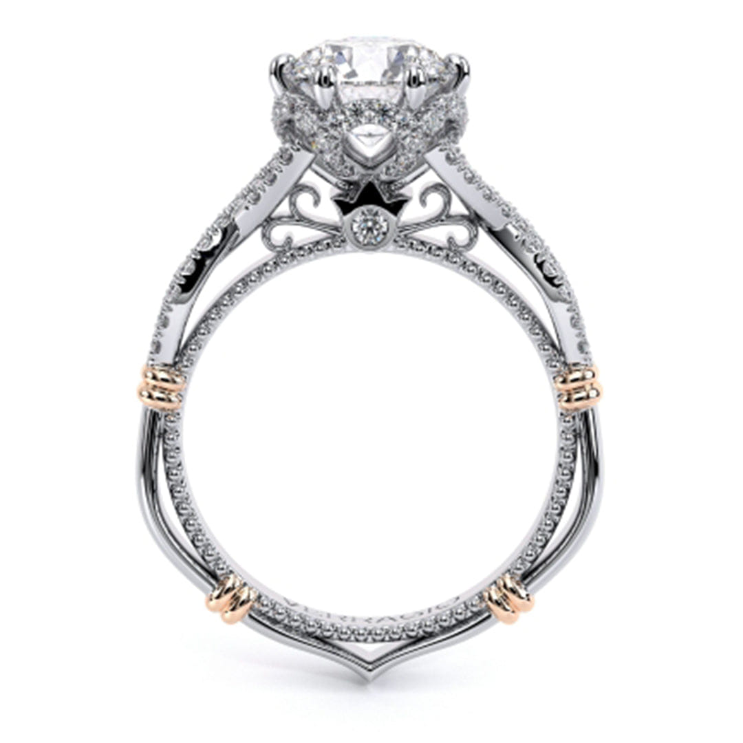 Verragio Twisted Shank Diamond Engagement Ring