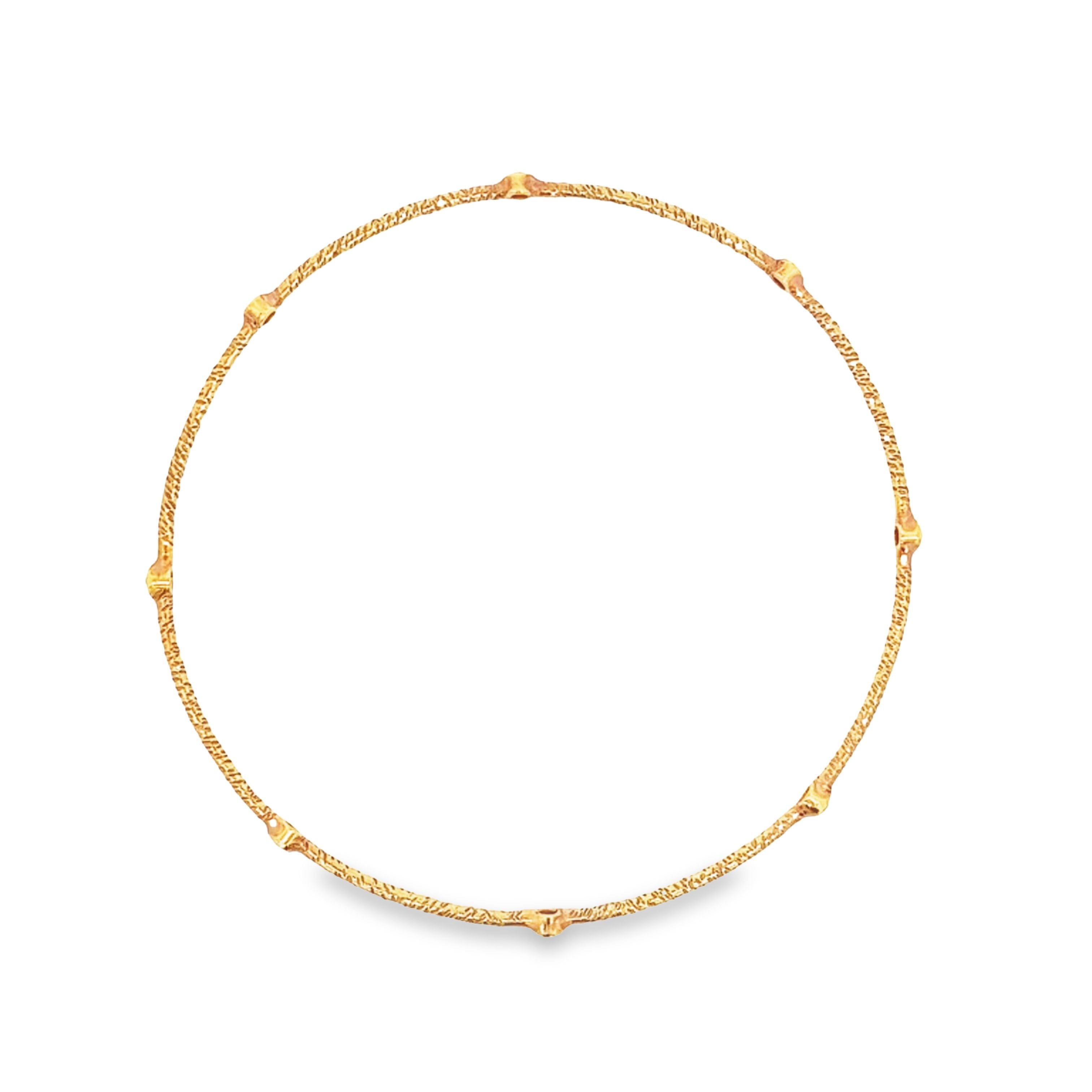 Tacori 18k Rose Gold Diamond Bangle