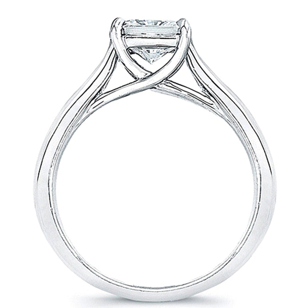 Vatche Channel-Set Princess Tapered X Prong Engagement Ring