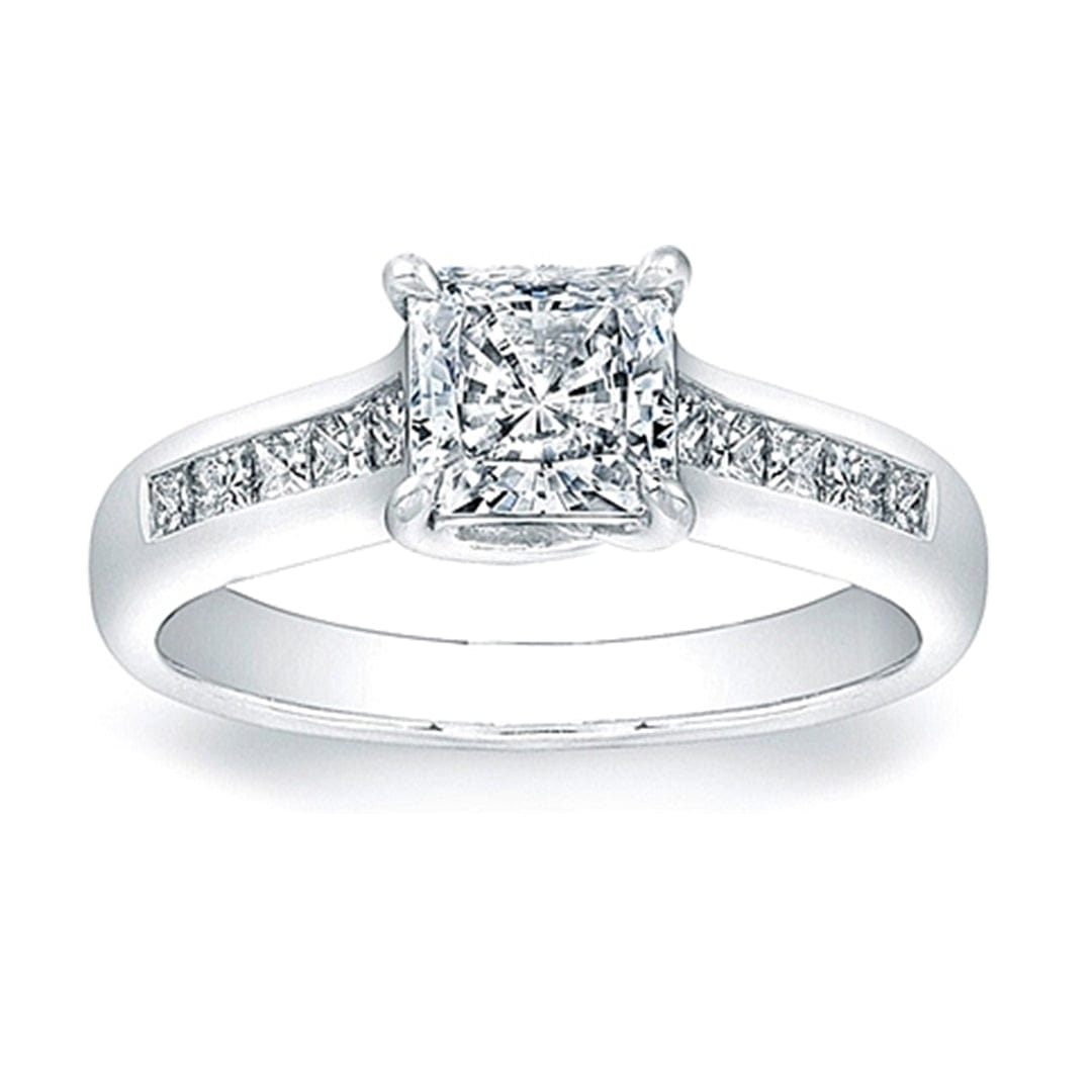 Vatche Channel-Set Princess Cut X Prong Diamond Engagement Ring