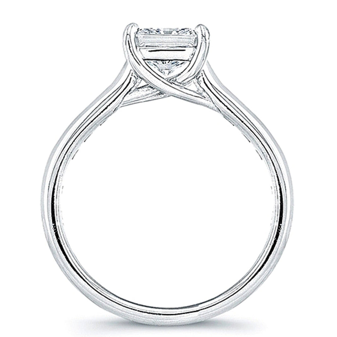 Vatche Channel-Set Princess Cut X Prong Diamond Engagement Ring
