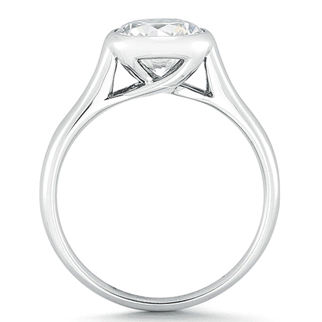 Vatche Bezel Set Solitaire Engagement Ring