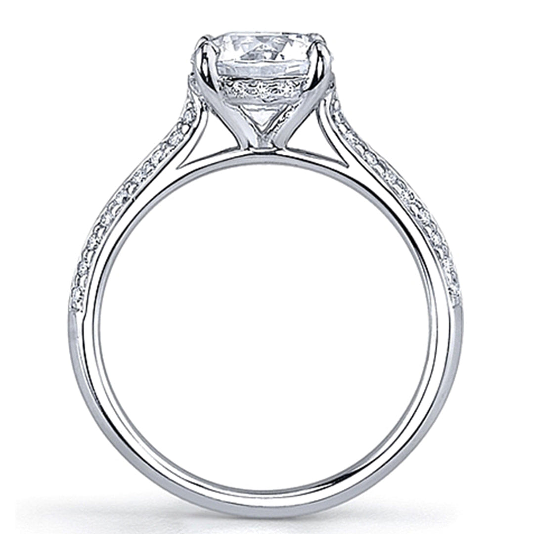 Vatche Caroline Pave Diamond Engagement Ring