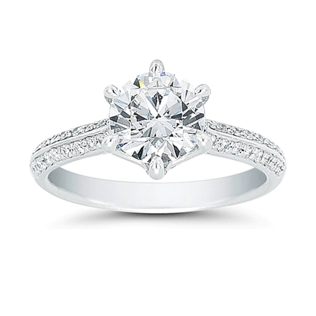 Vatche Pave Diamond 'Swan' Engagement Ring