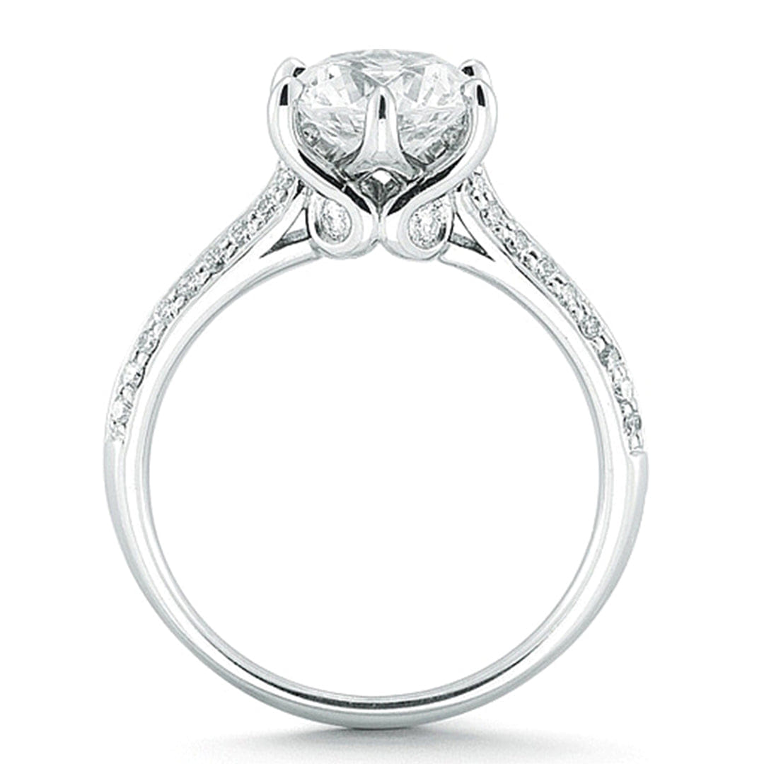 Vatche Pave Diamond 'Swan' Engagement Ring