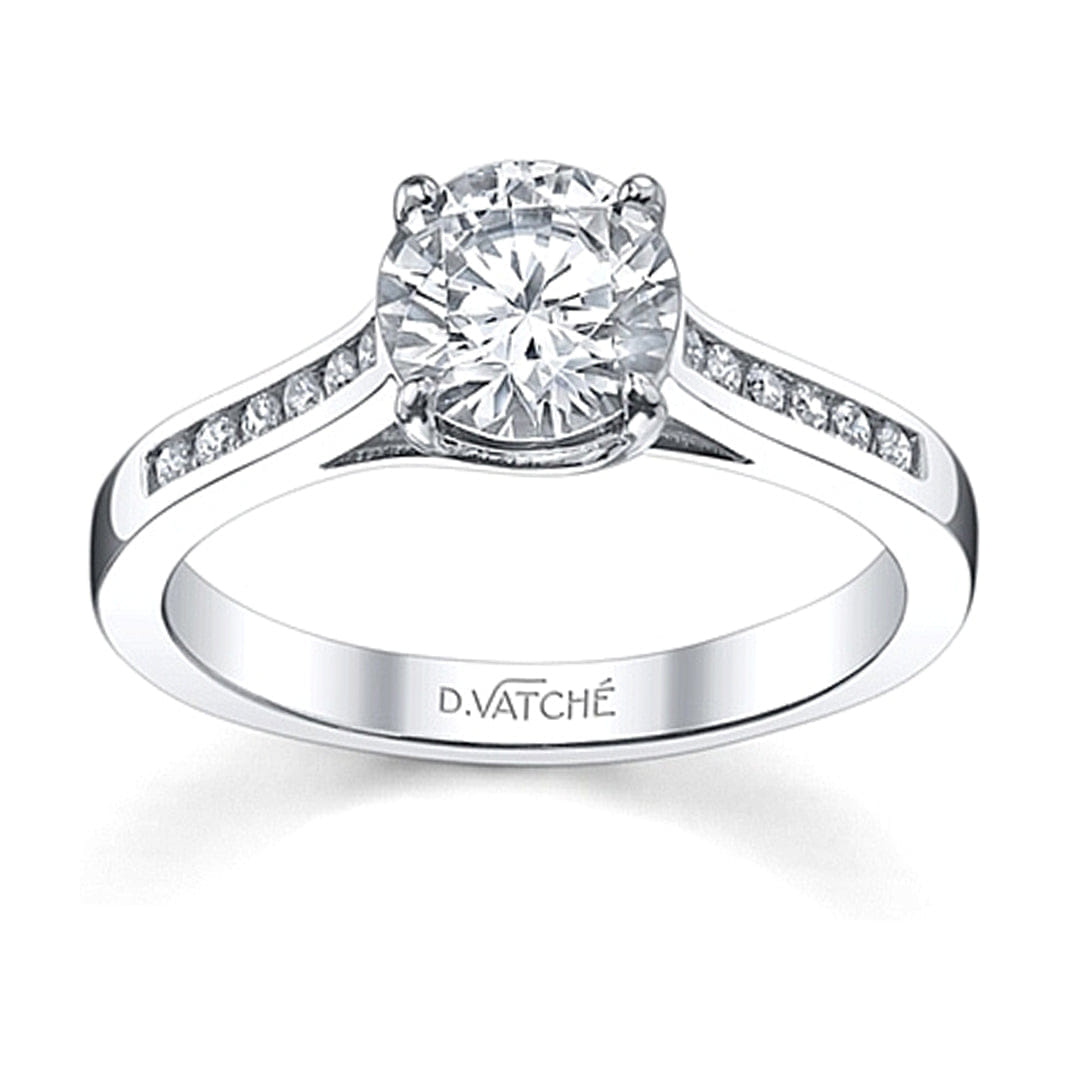 Vatche Channel Set Diamond Engagement Ring