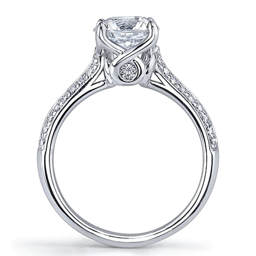 Vatche Sidestone Diamond Engagement Ring
