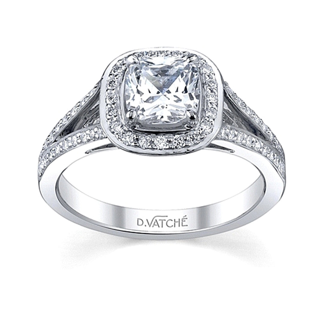 Vatche Split Shank Diamond Engagement Ring
