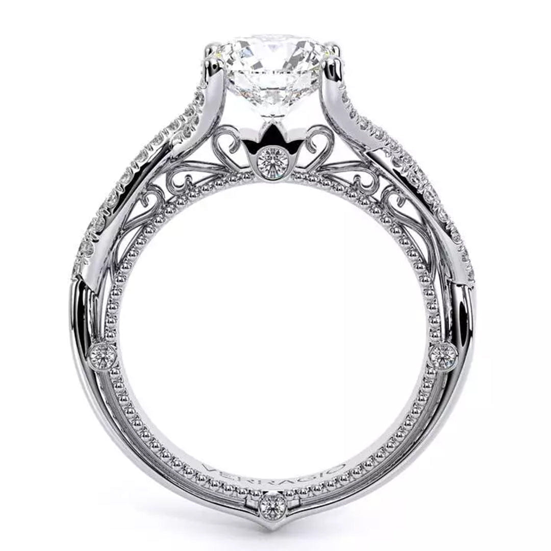 Verragio Twist Shank Diamond Engagement Ring