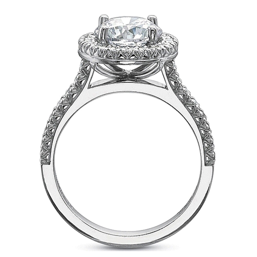 Precision Set Flush Fit Prong Set Diamond Engagement Ring