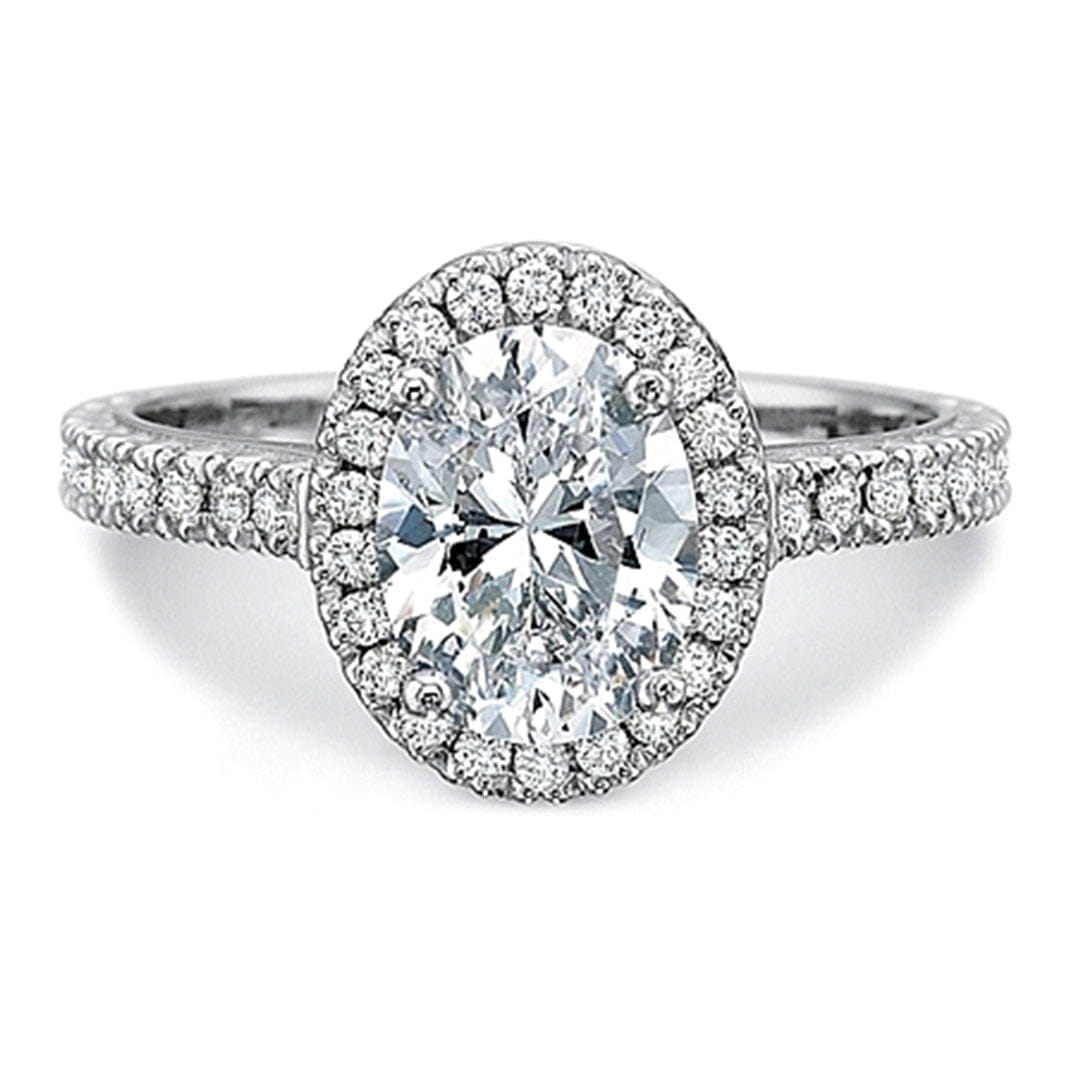 Precision Set Flush Fit Diamond Engagement Ring