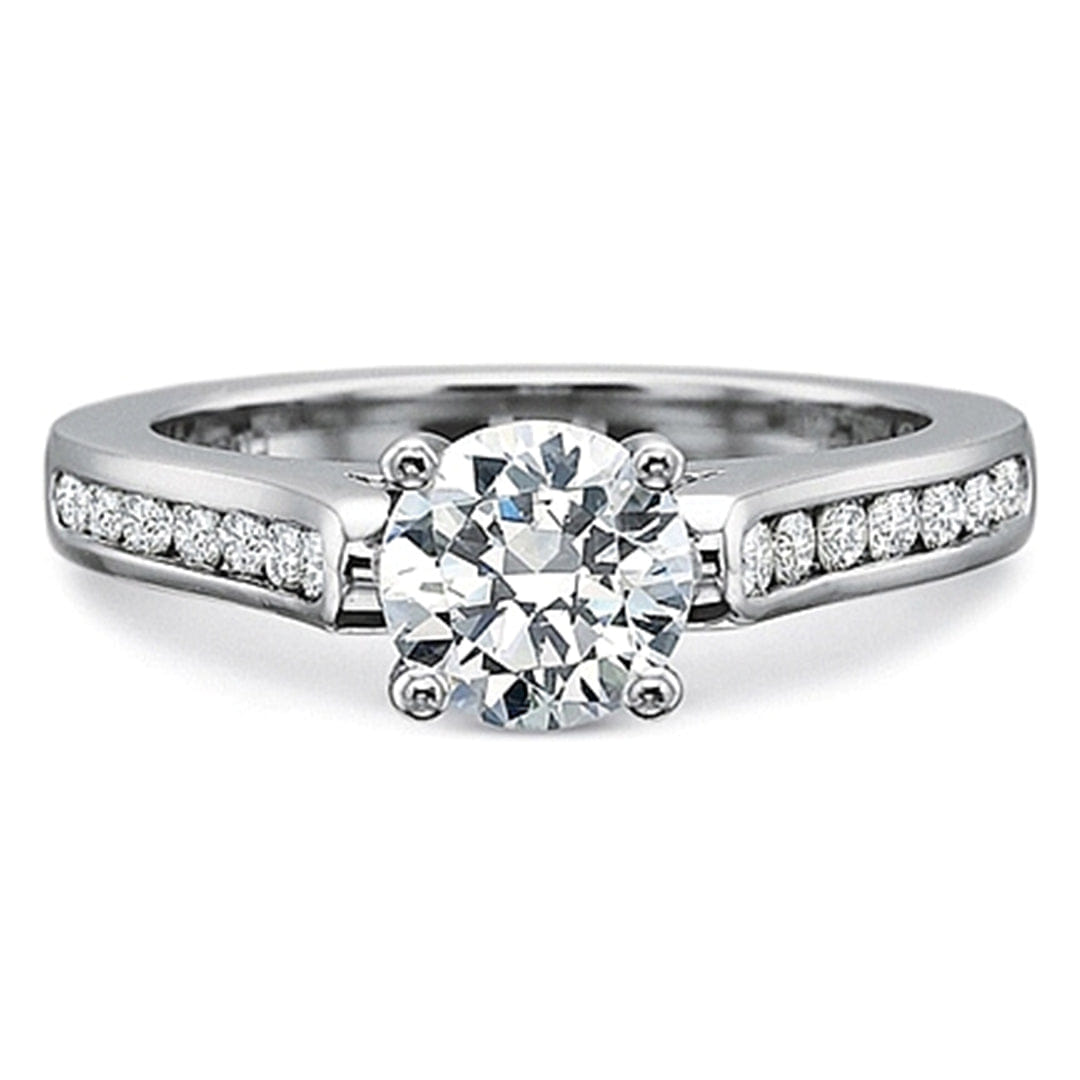 Precision Set Channel Set Diamond Engagement Ring