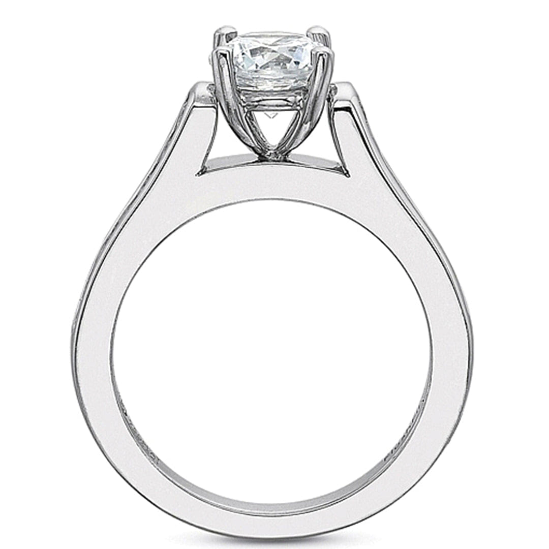 Precision Set Channel Set Diamond Engagement Ring