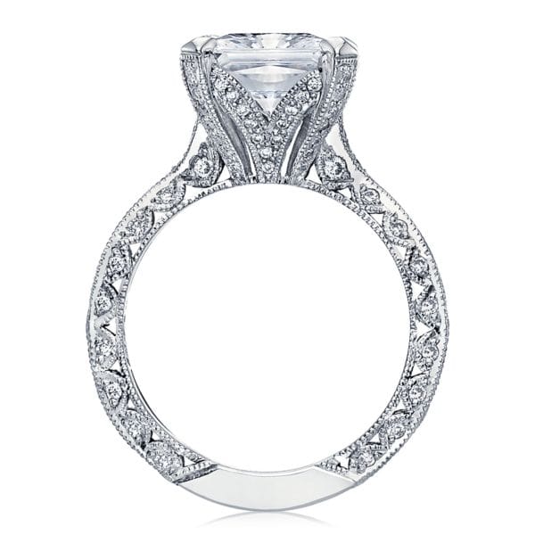 Tacori RoyalT Twist Princess Cut Diamond Engagement Ring