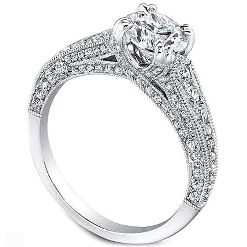 Jeff Cooper 'Hazelle' Pave Diamond Engagement Ring