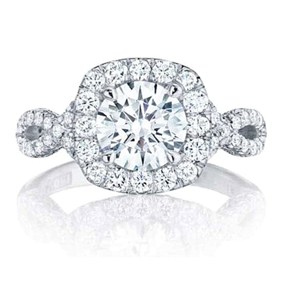 Tacori Twist Diamond Engagement Ring