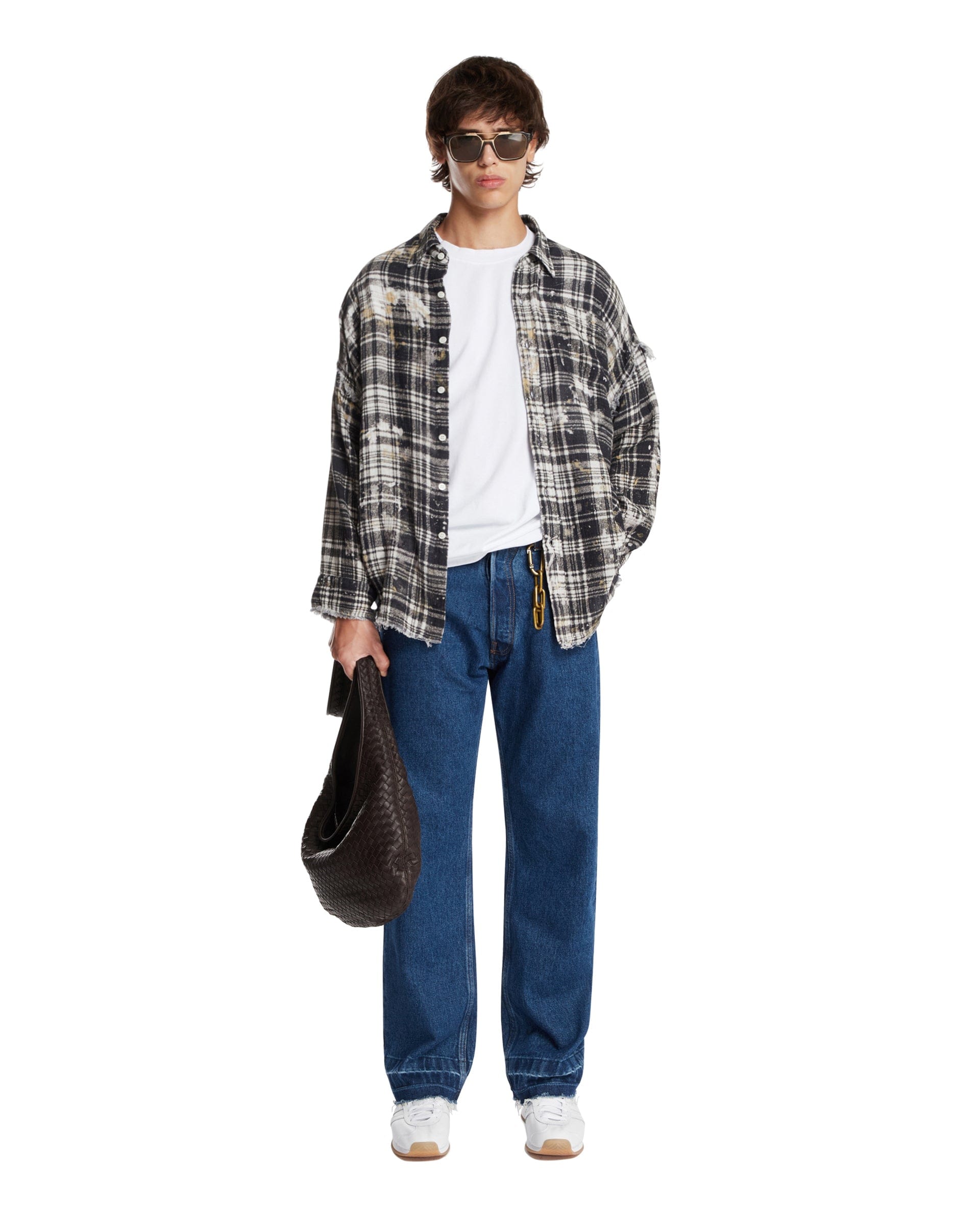 Jacquemus T-shirt Bianca Le T-shirt Gros Grain