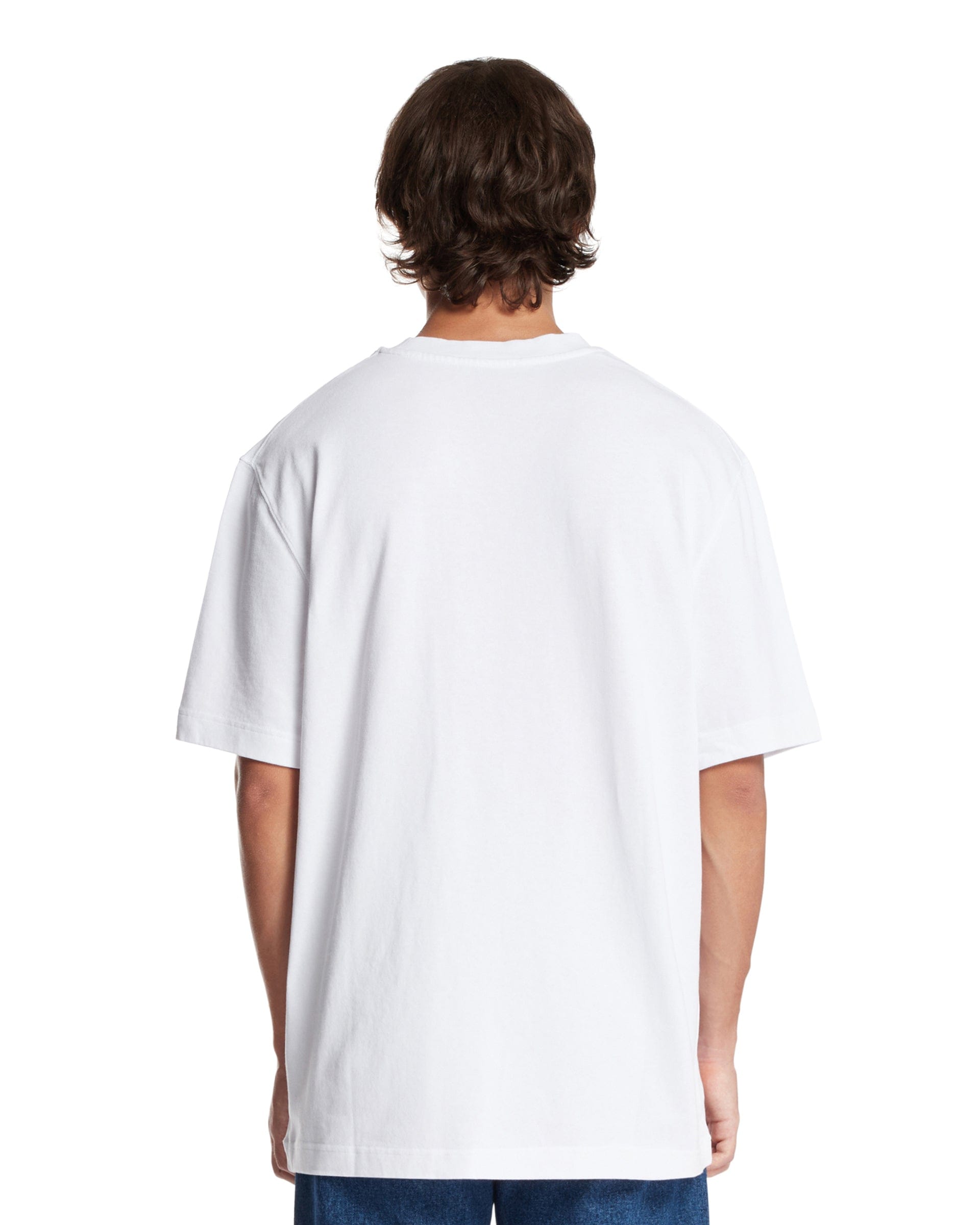 Jacquemus T-shirt Bianca Le T-shirt Gros Grain