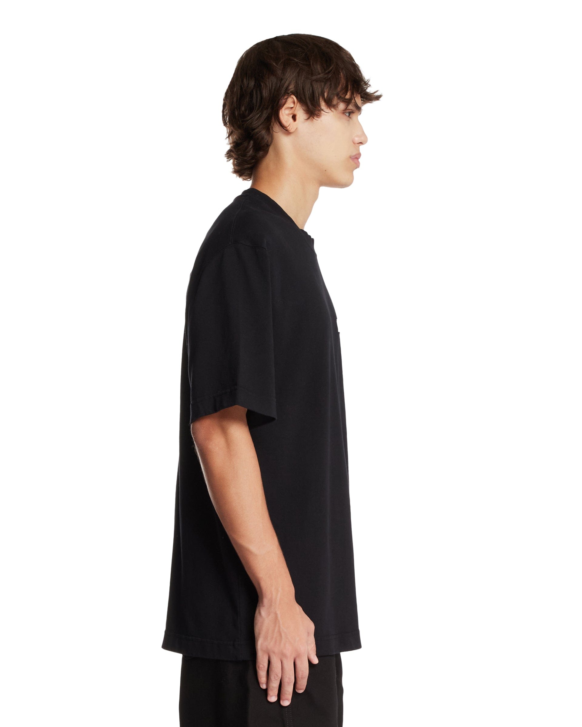 Jacquemus T-shirt Nera Le T-shirt Gros Grain