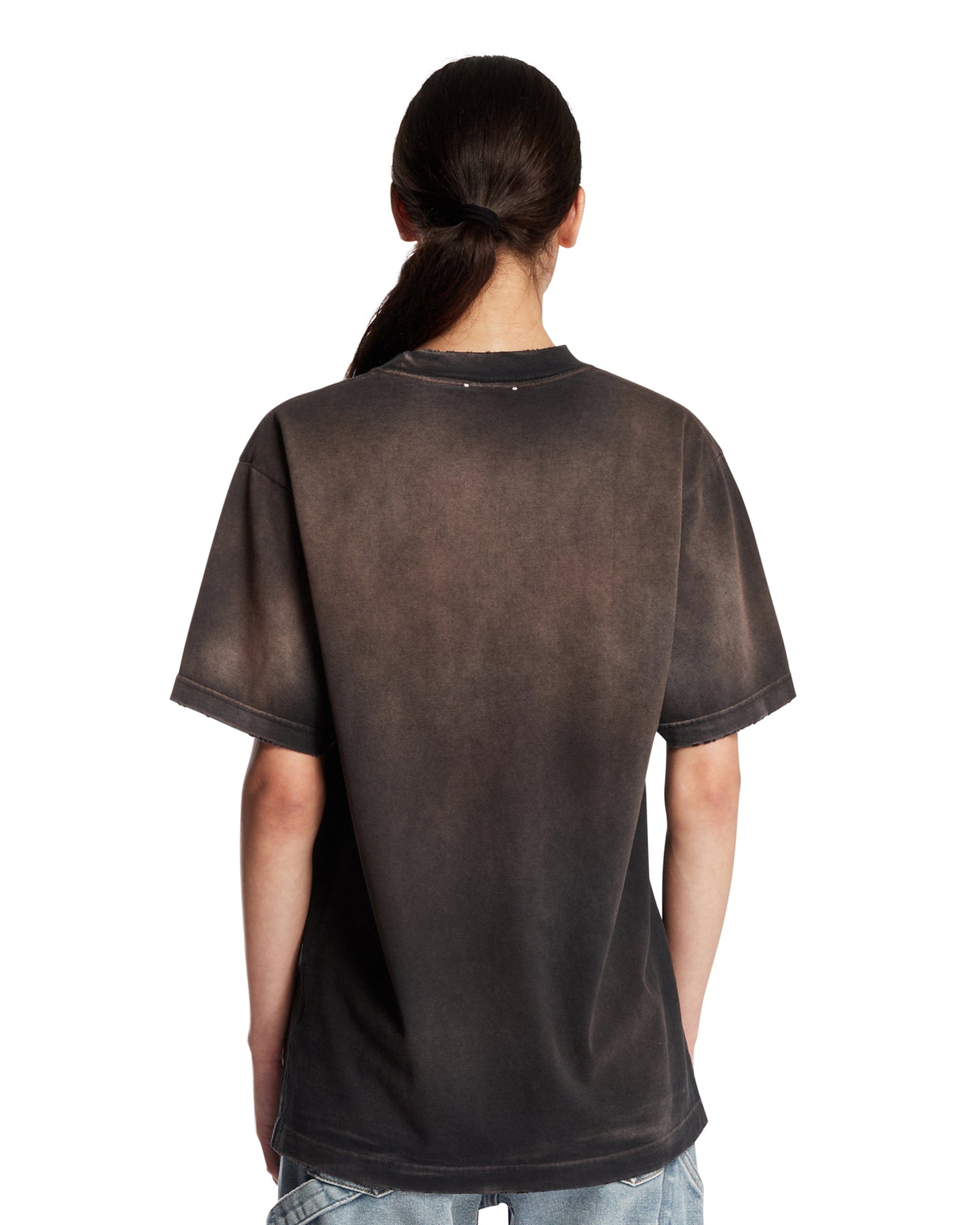 ANTIK DENIM T-Shirt Phil In Cotone Nera