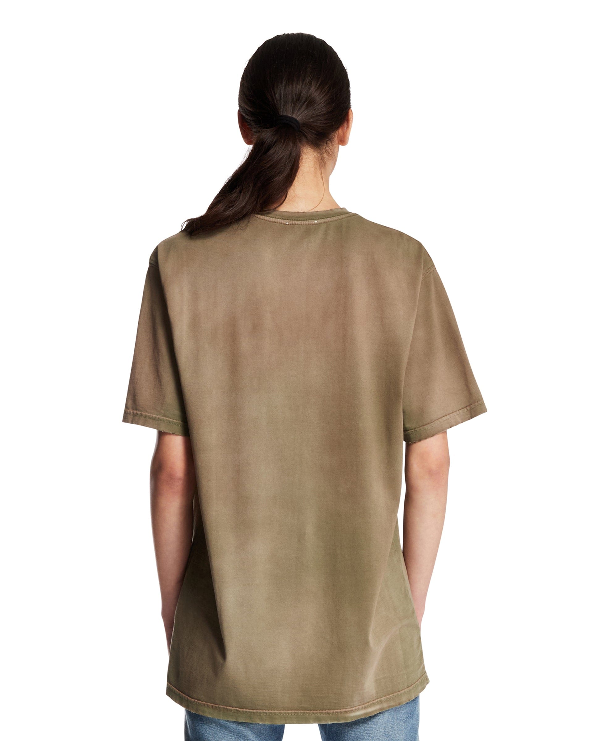 ANTIK DENIM T-Shirt Phil In Cotone Verde