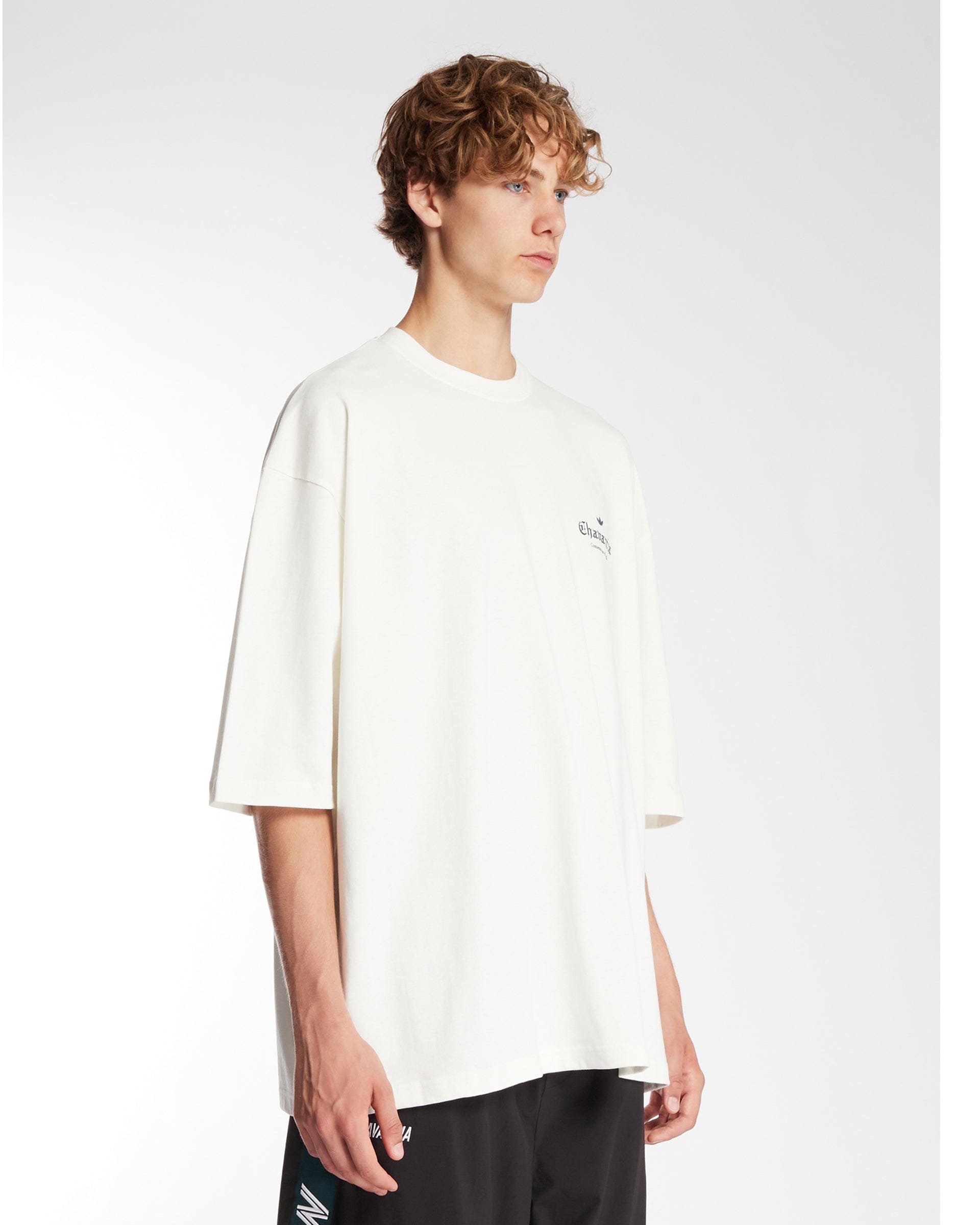 Adidas Originals x Willy Chavarria T-Shirt Stampata Bianca