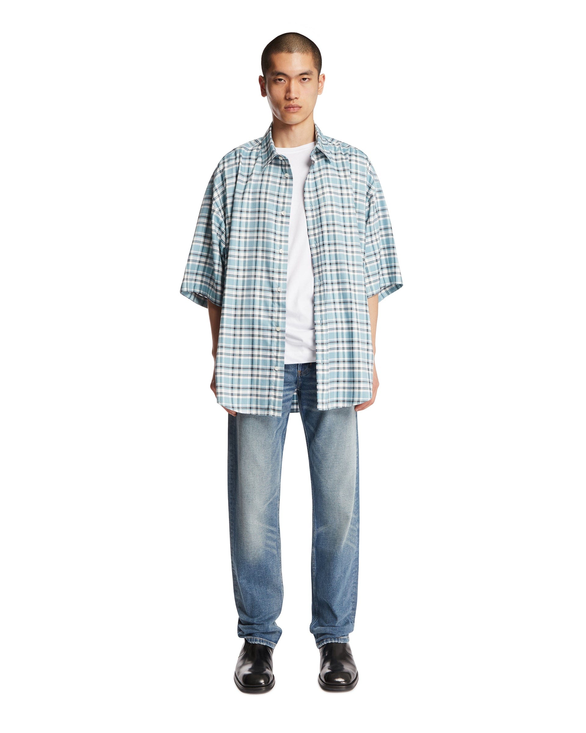 ANTIK DENIM Jeans The California Relaxed Straight Blu