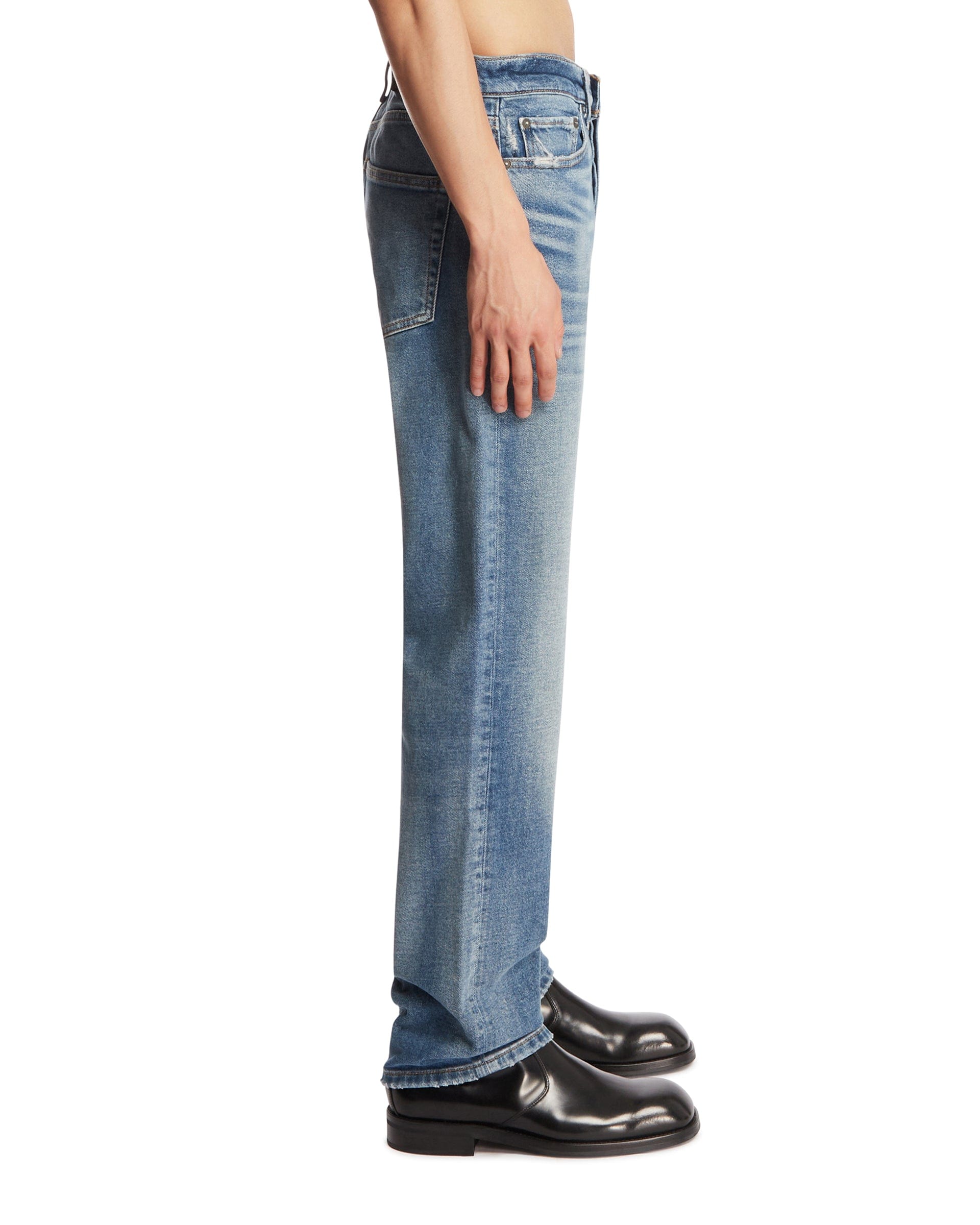 ANTIK DENIM Jeans The California Relaxed Straight Blu