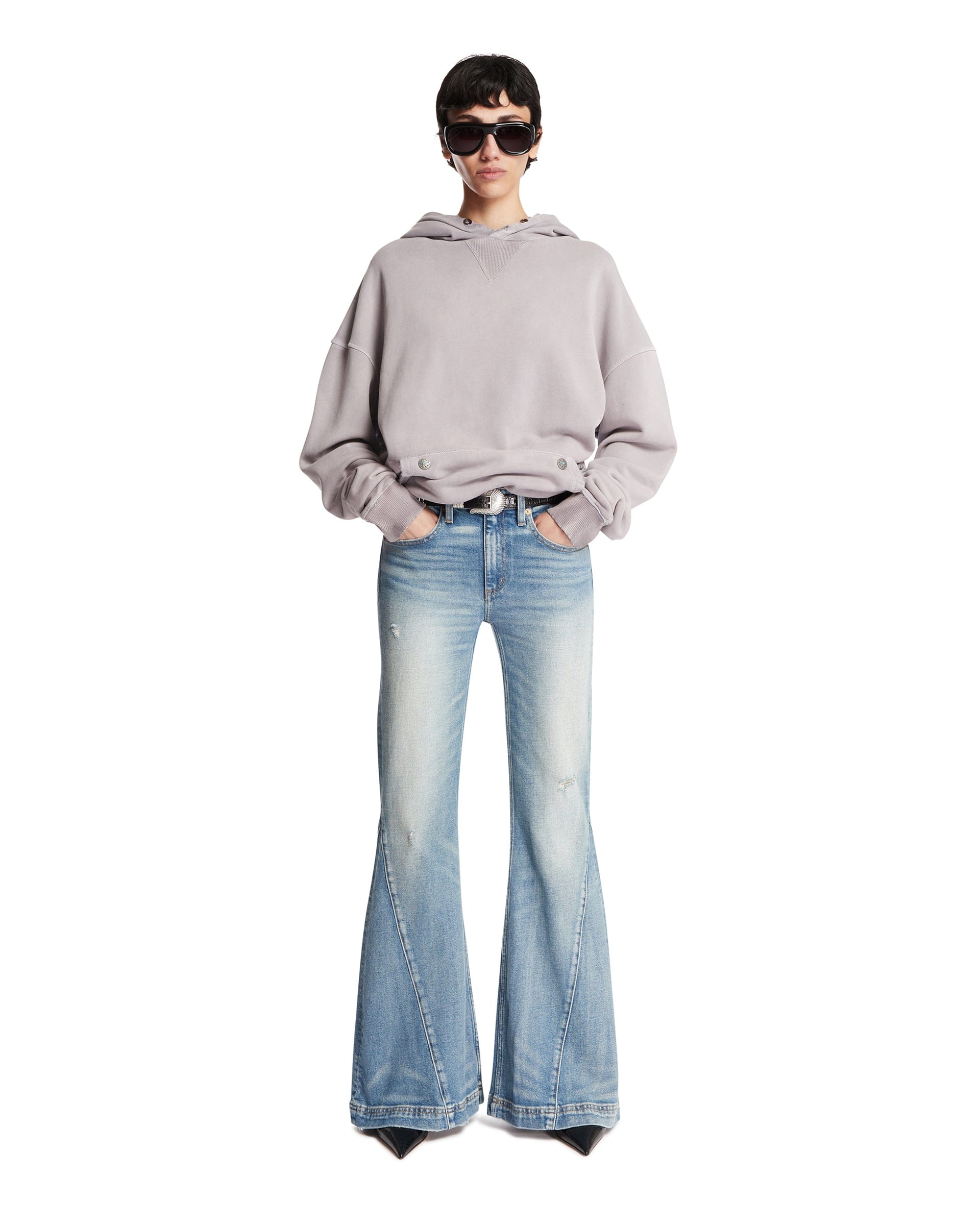 ANTIK DENIM Jeans Texas Super Flare Blu