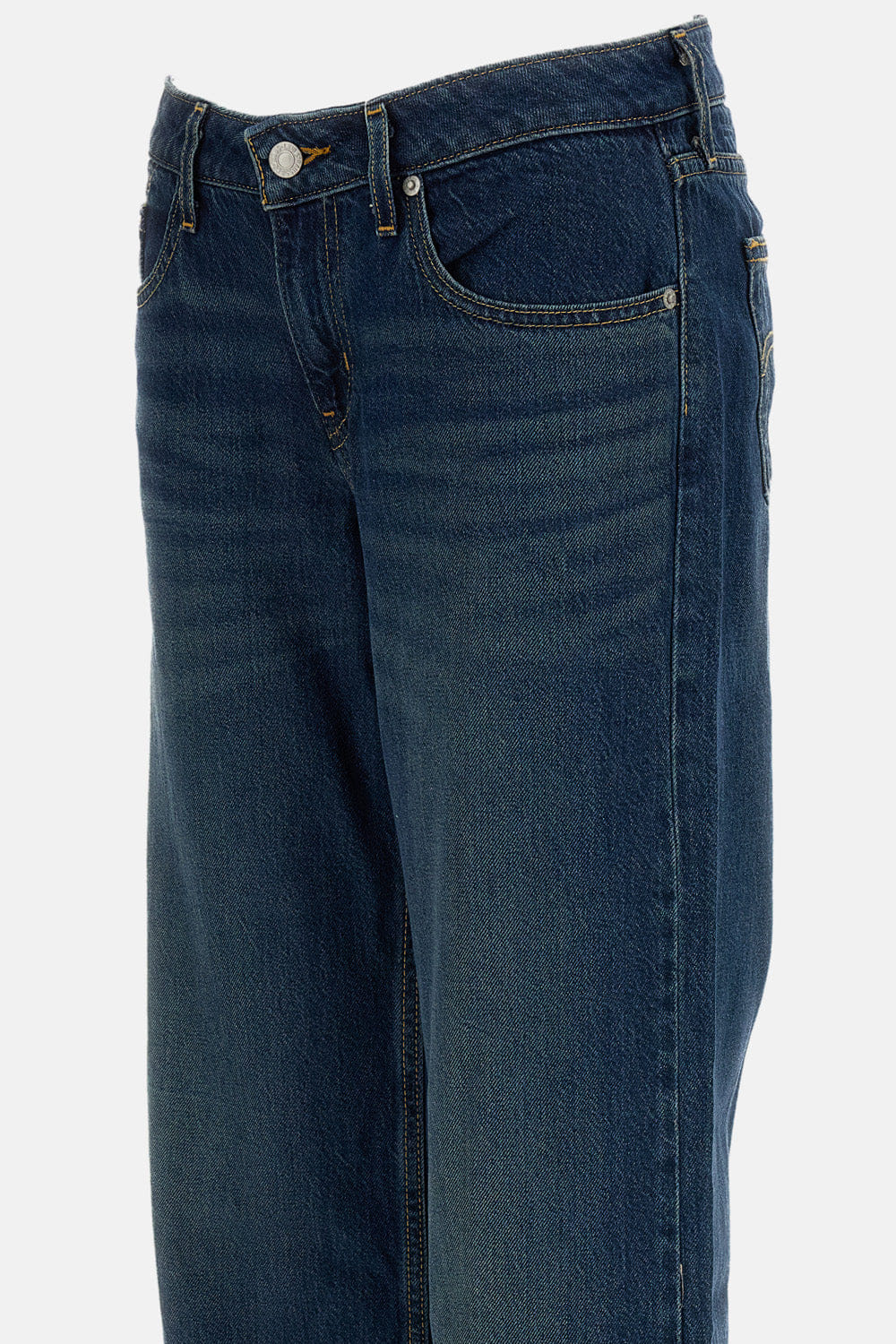 Levi Strauss & Co. JEANS LOW LOOSE MED INDIGO WORN IN