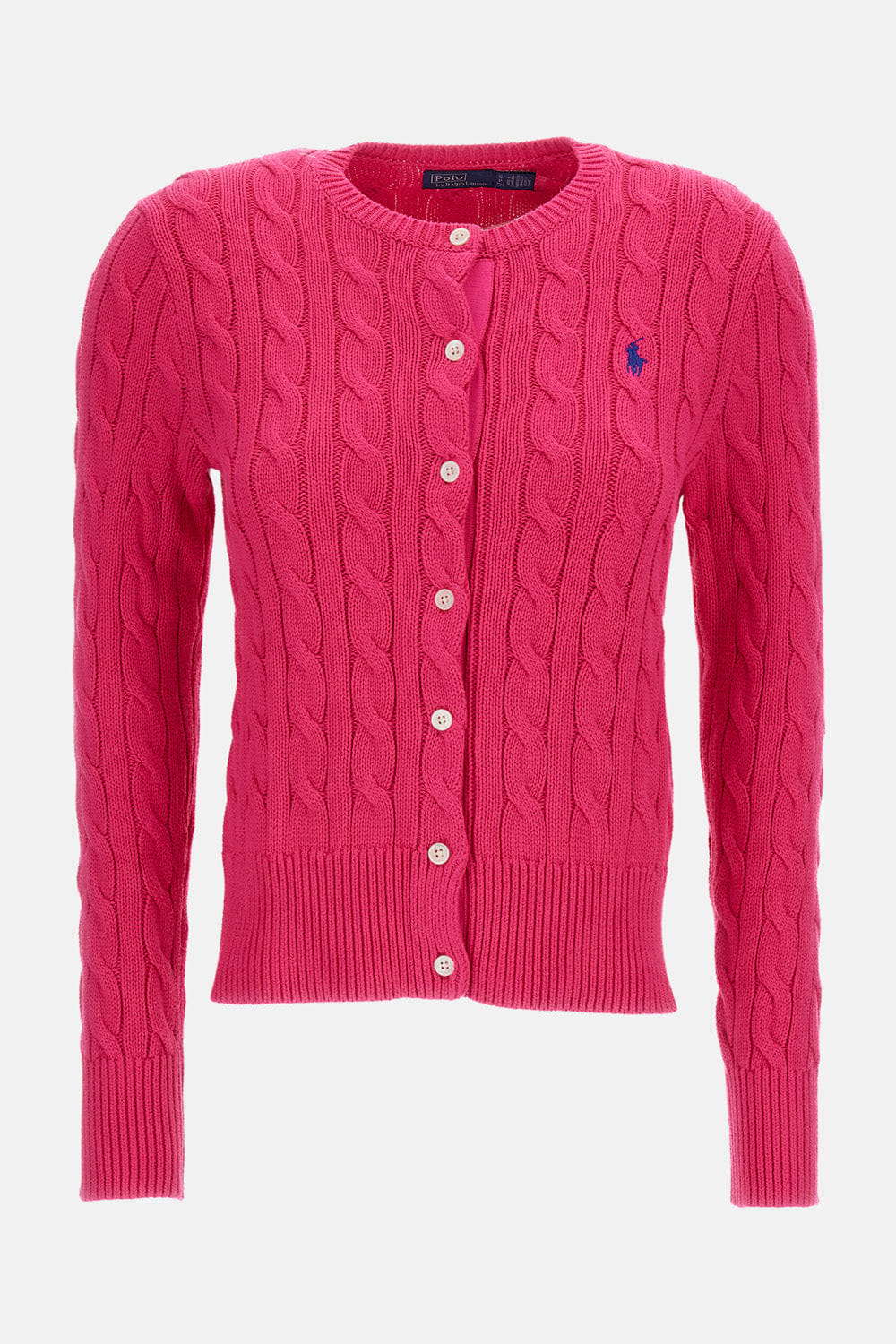 Polo Ralph Lauren CARDIGAN GIROCOLLO A TRECCE