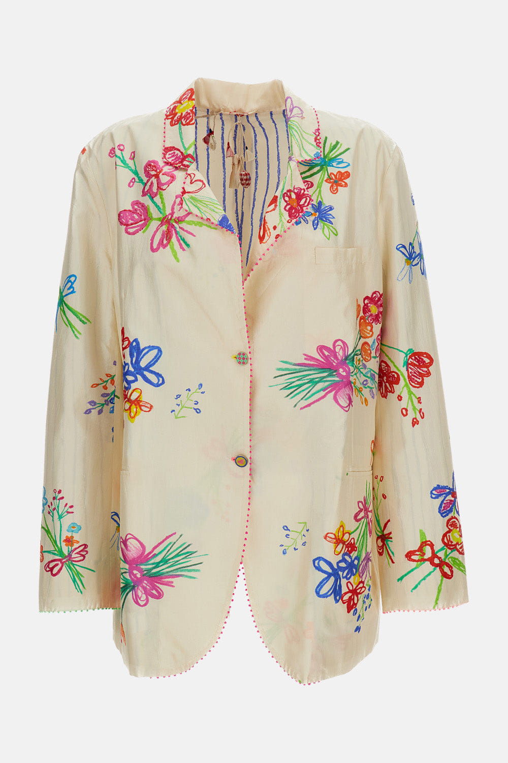 Péro BLAZER IN SETA